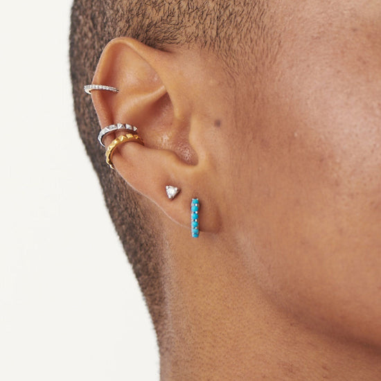 Prism Stud Earrings | Sterling Silver/Cubic Zirconia Earrings Missoma 