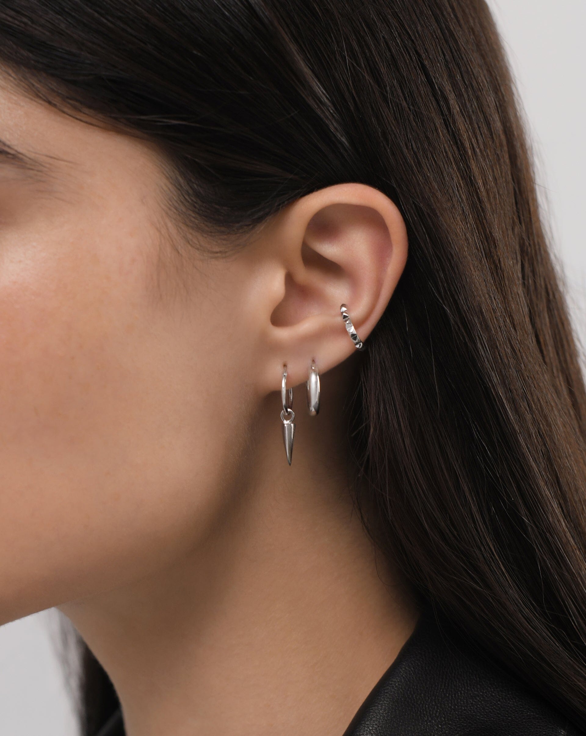 Pyramid Ear Cuff Earrings Missoma 