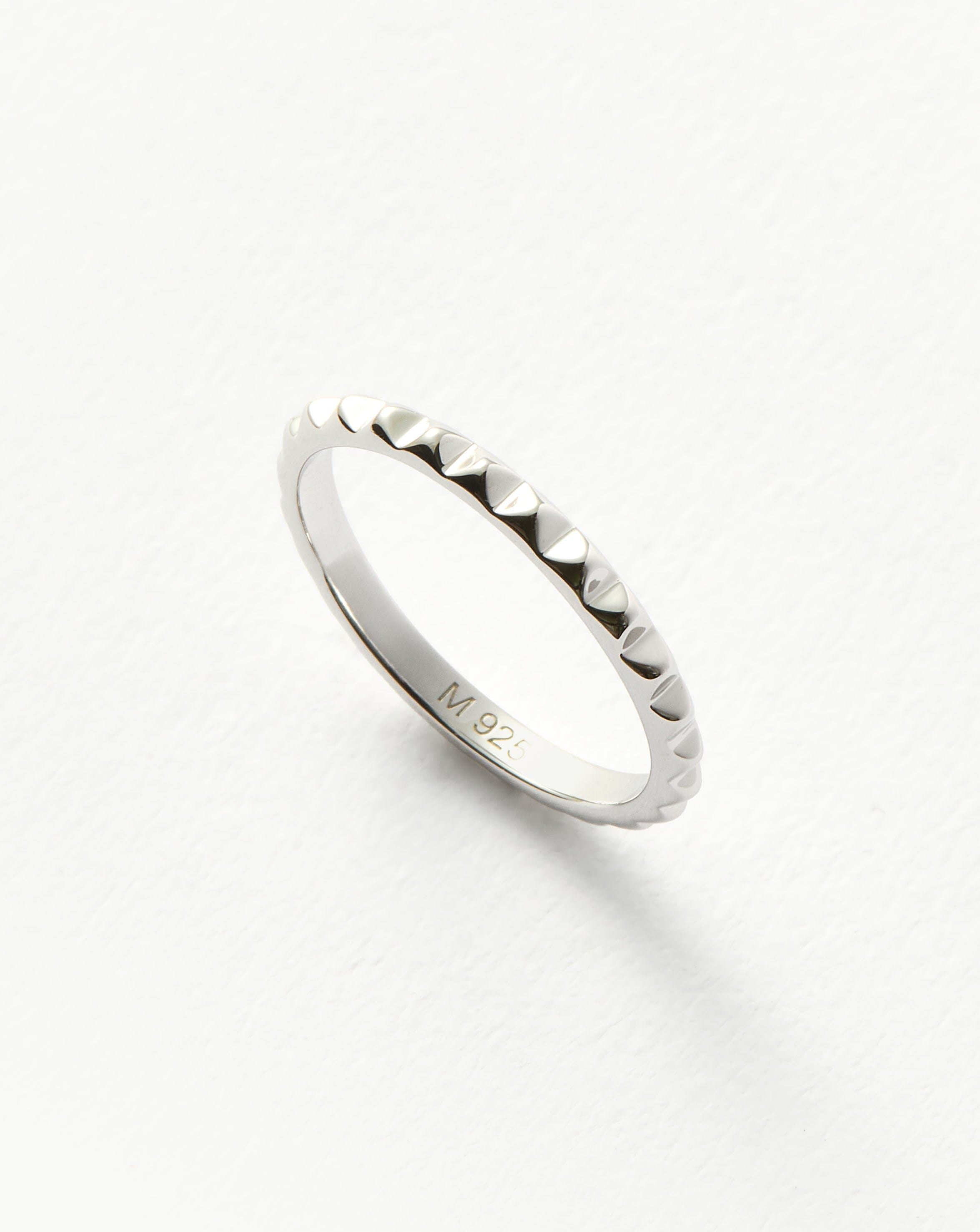 Pyramid Ring | Sterling Silver Rings | Missoma