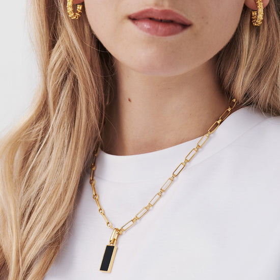 Rectangle Clip-on Pendant Charms & Pendants Missoma 