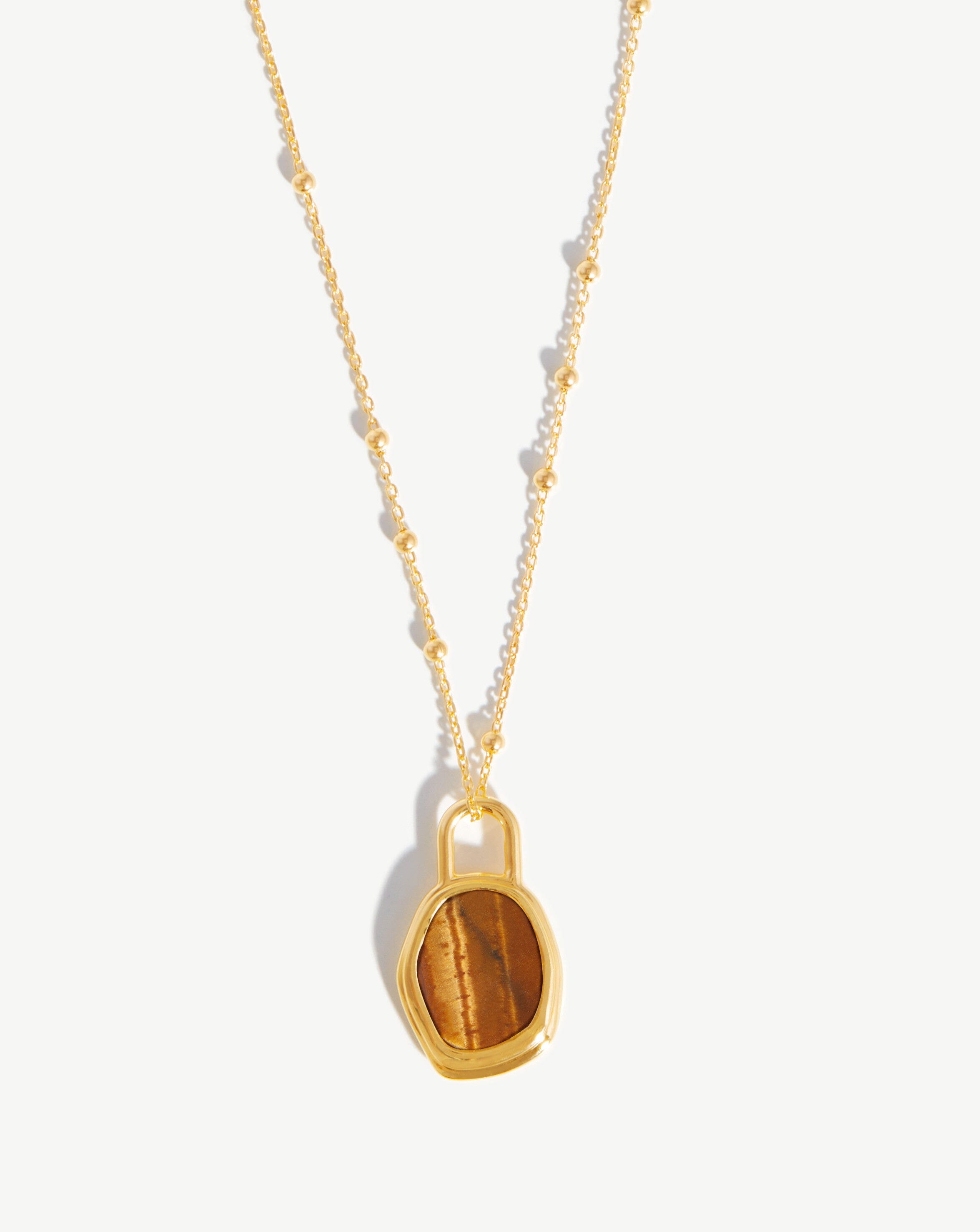 Ridge Pendant Chain Necklace Necklaces Missoma 