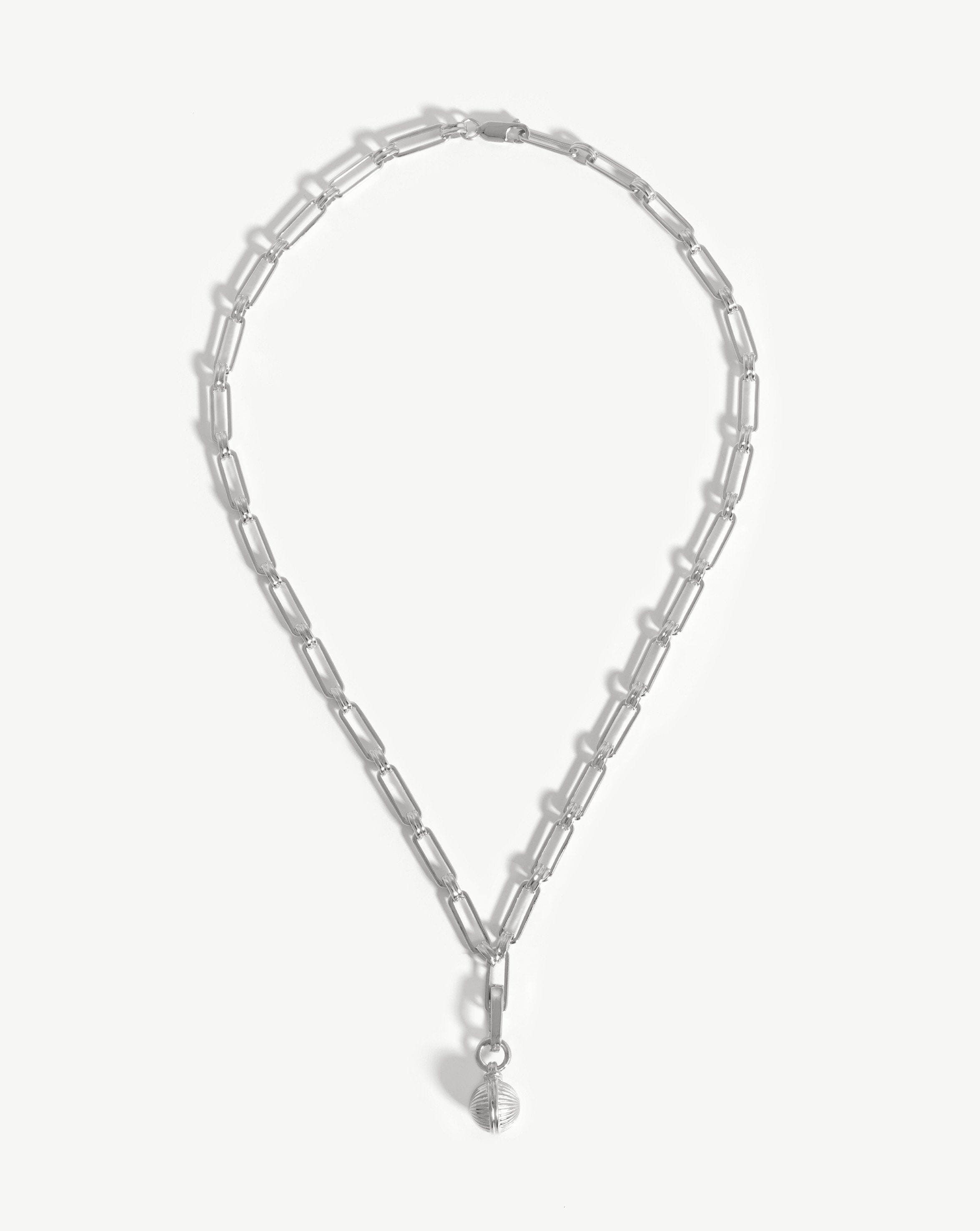 Ridge Sphere Aegis Chain Necklace Necklaces Missoma 