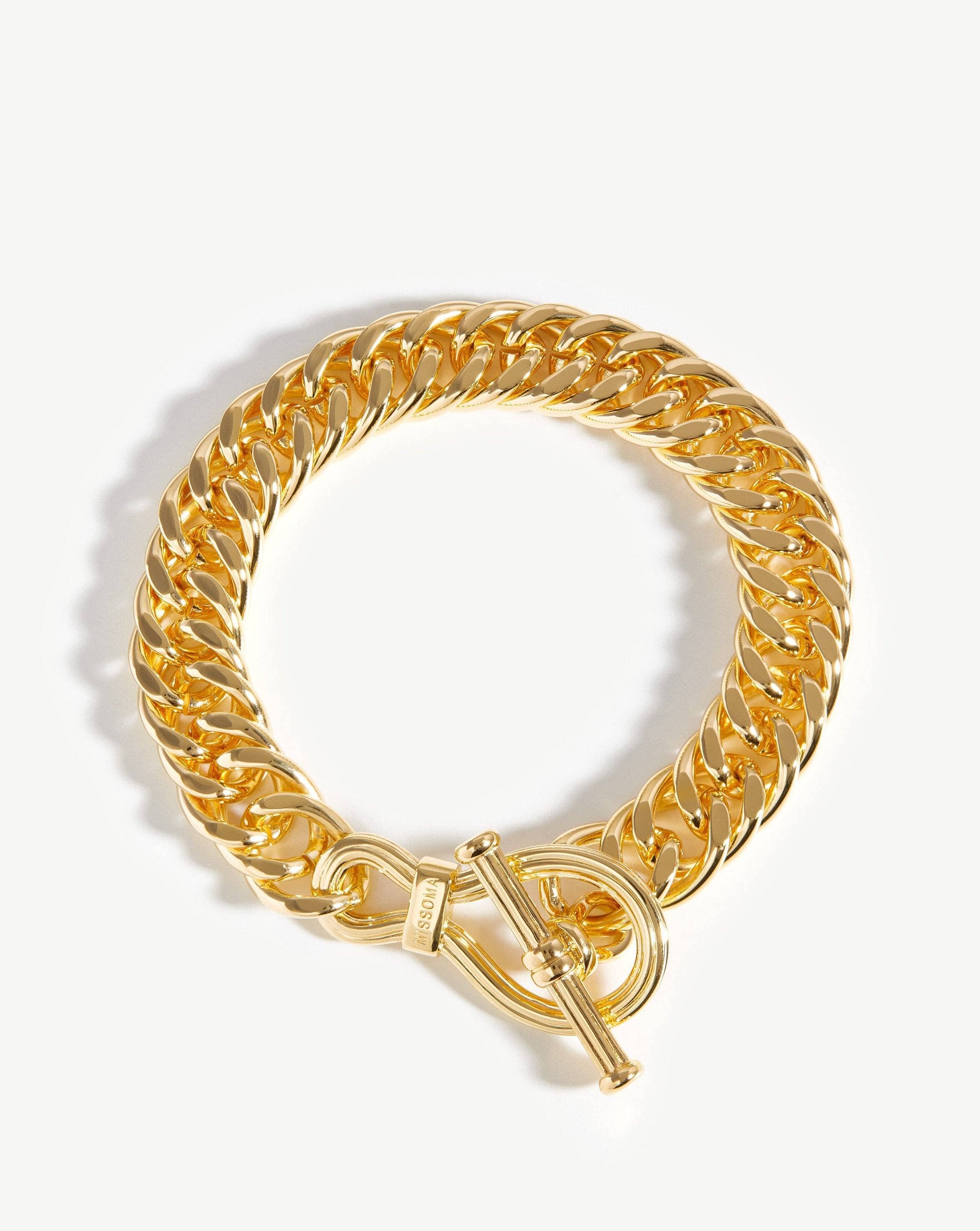 Ridge T-Bar Chain Bracelet Bracelets Missoma 