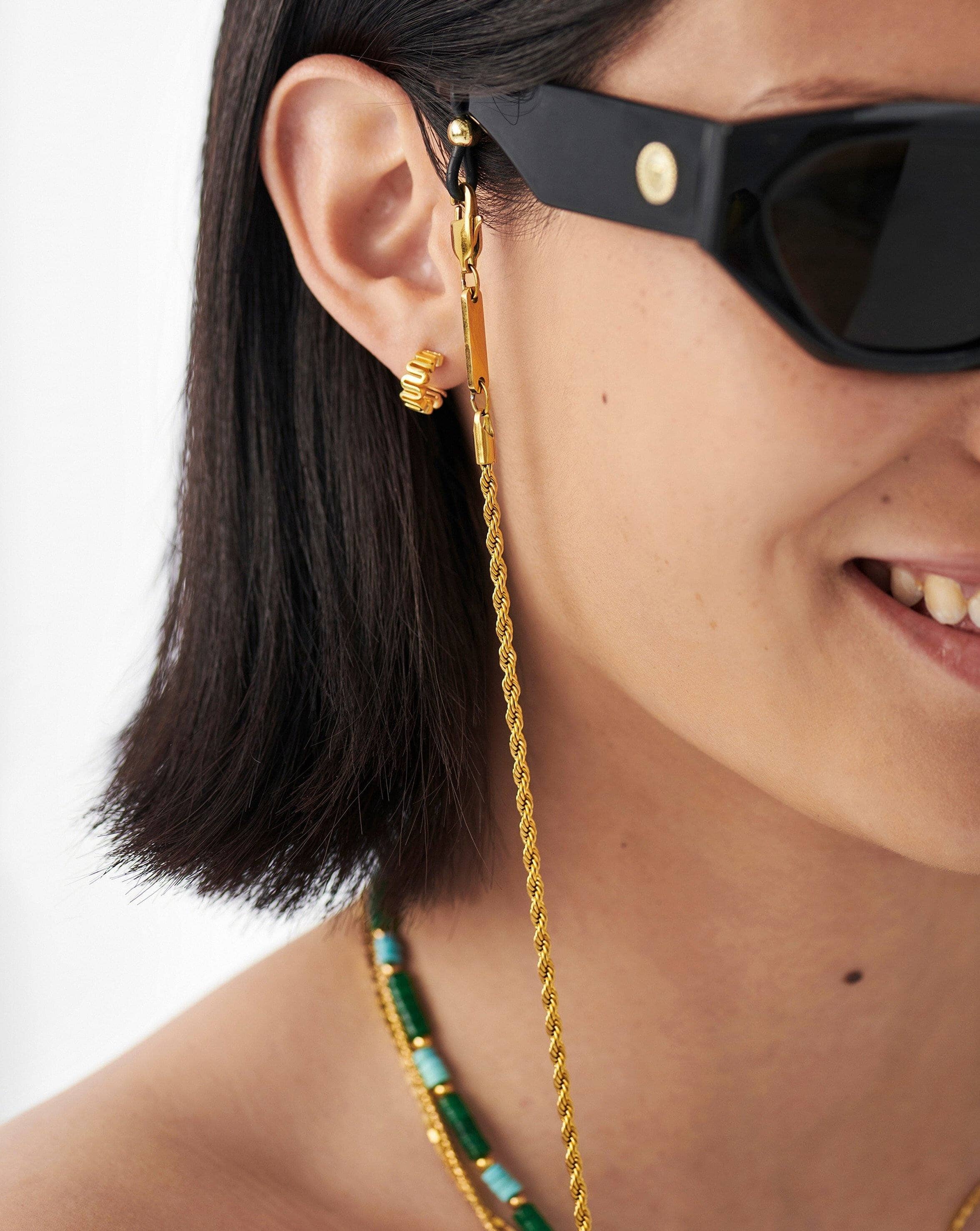 Rope Eyewear Chain | 18ct Gold Plated Eyewear Chain Missoma 