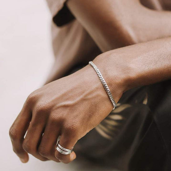 Round Curb Chain Bracelet Bracelets Missoma 