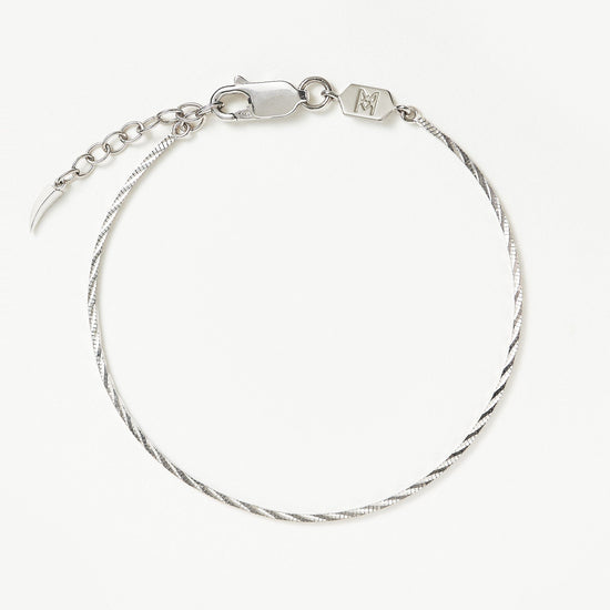 Savi Asymmetric Square Snake Chain Bracelet Bracelets Missoma 