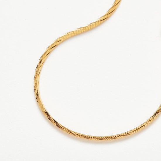 Savi Asymmetric Square Snake Chain Bracelet Bracelets Missoma 