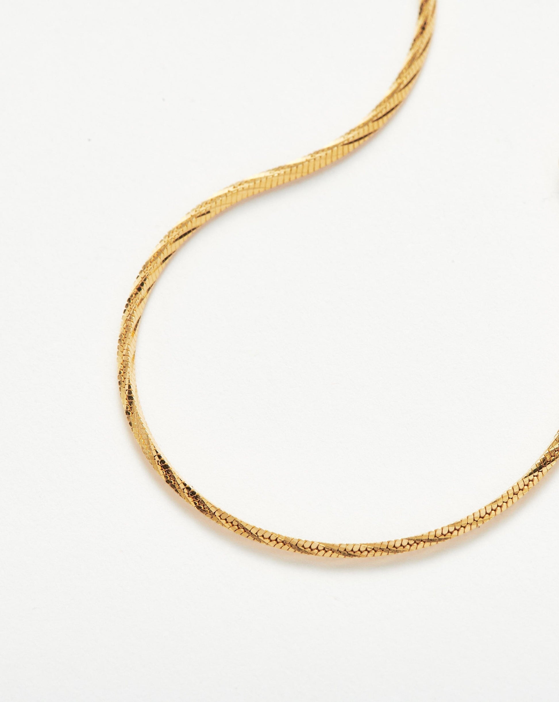 Savi Asymmetric Square Snake Chain Bracelet Bracelets Missoma 
