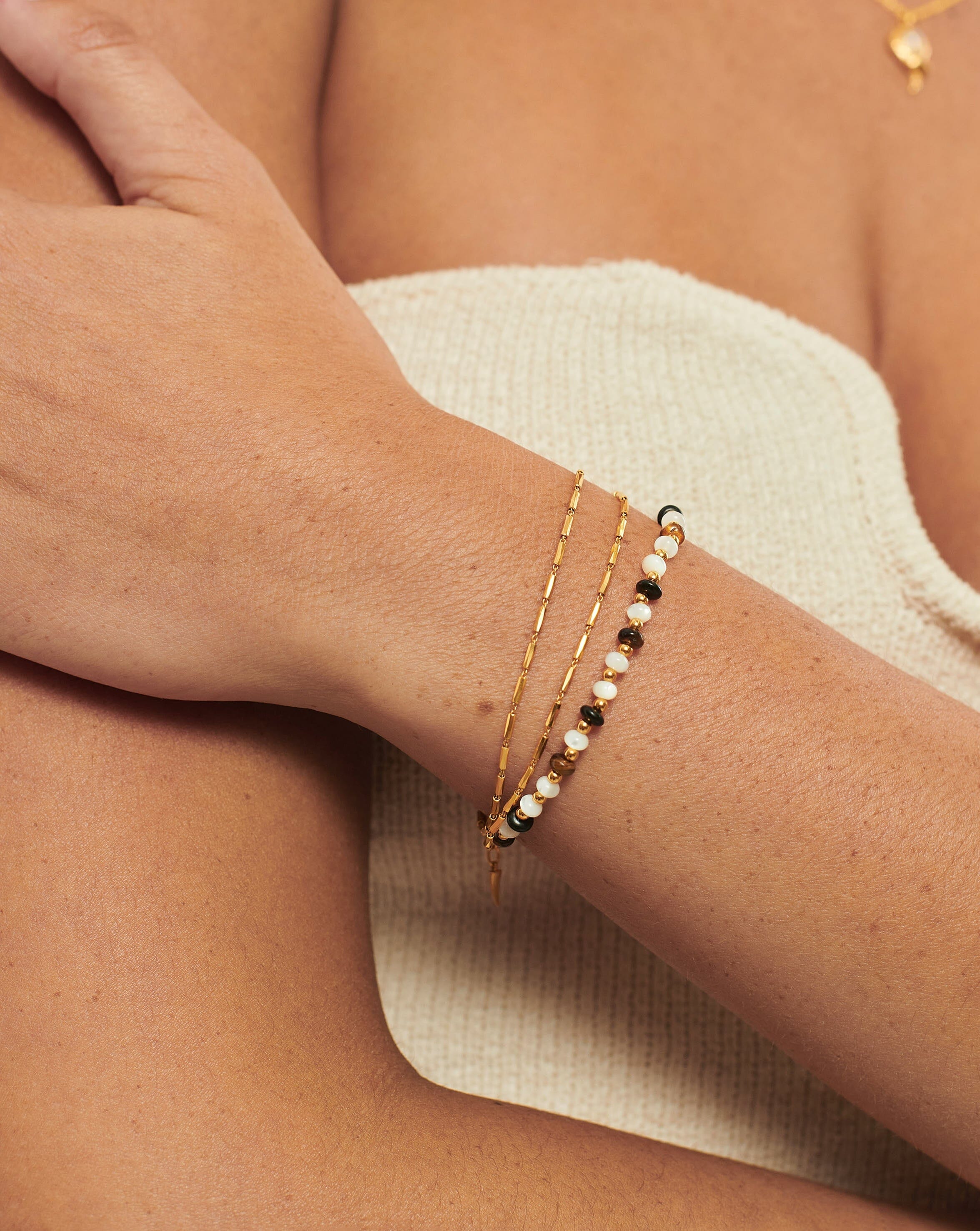 Savi Beaded Bracelet Set Layering Sets Missoma 