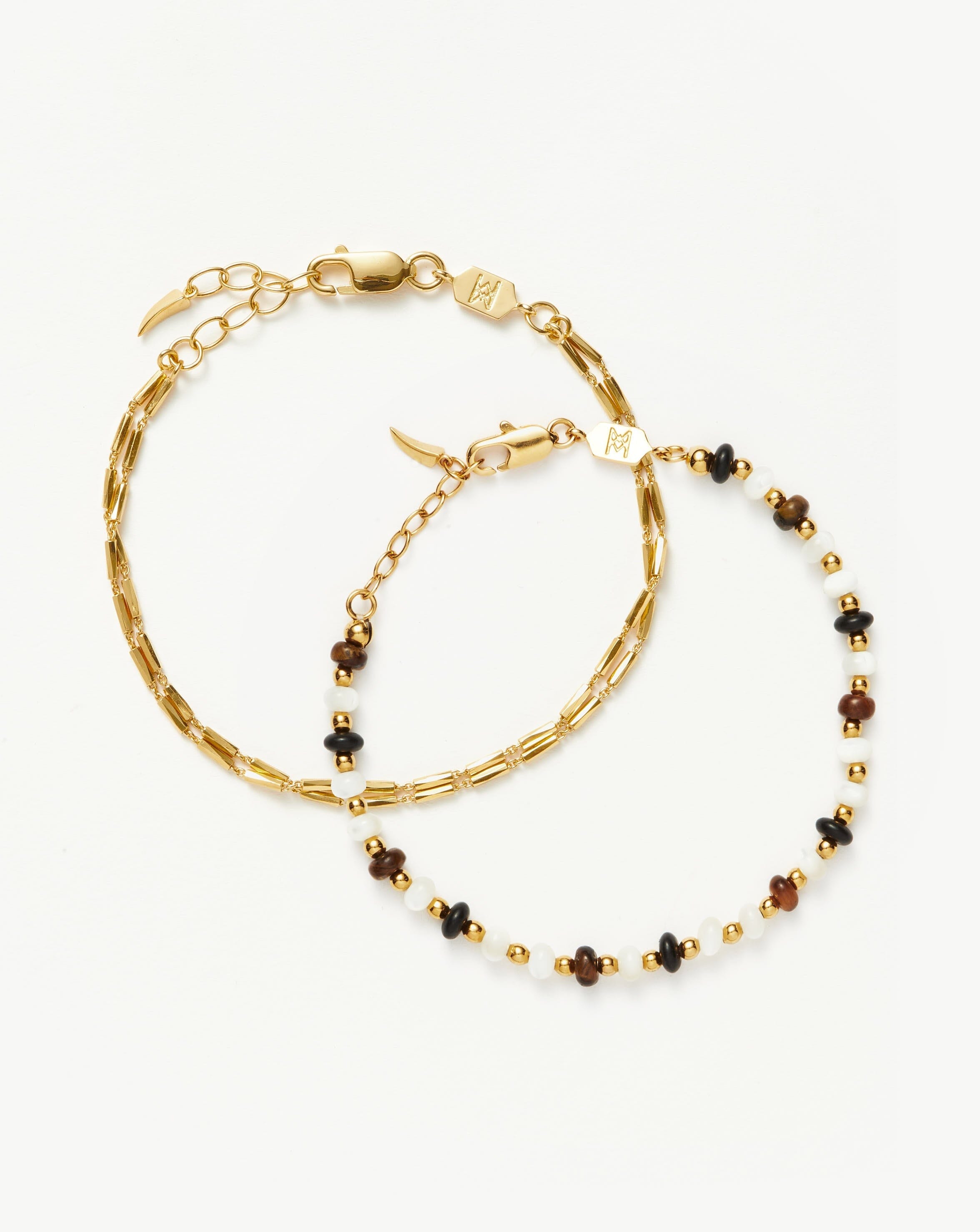 Savi Beaded Bracelet Set Layering Sets Missoma 