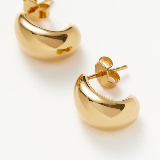 Savi Dome Small Hoop Earrings Earrings Missoma 