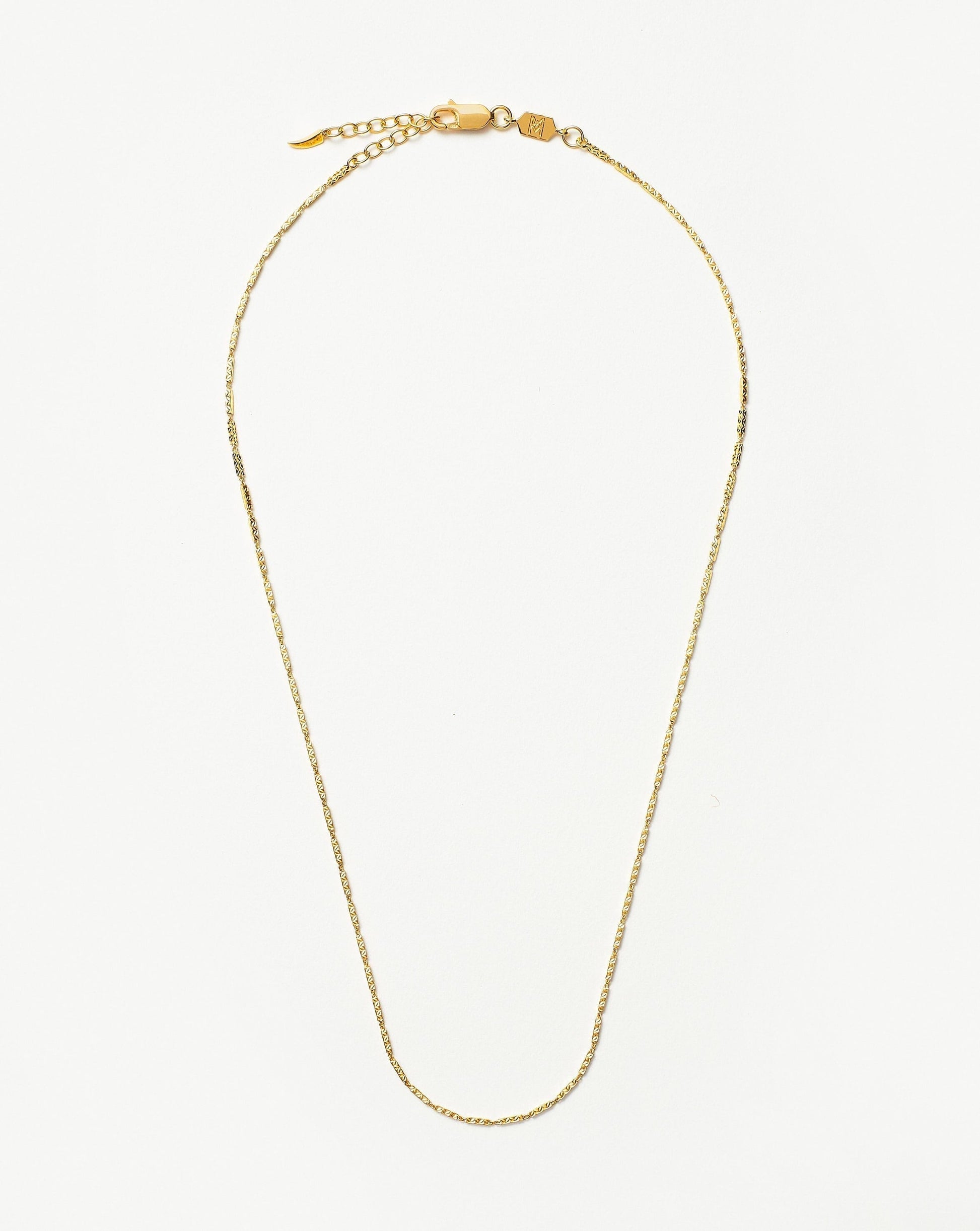 Savi Textured Link Chain Necklace Necklaces Missoma 