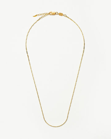 Savi Textured Link Chain Necklace Necklaces Missoma 
