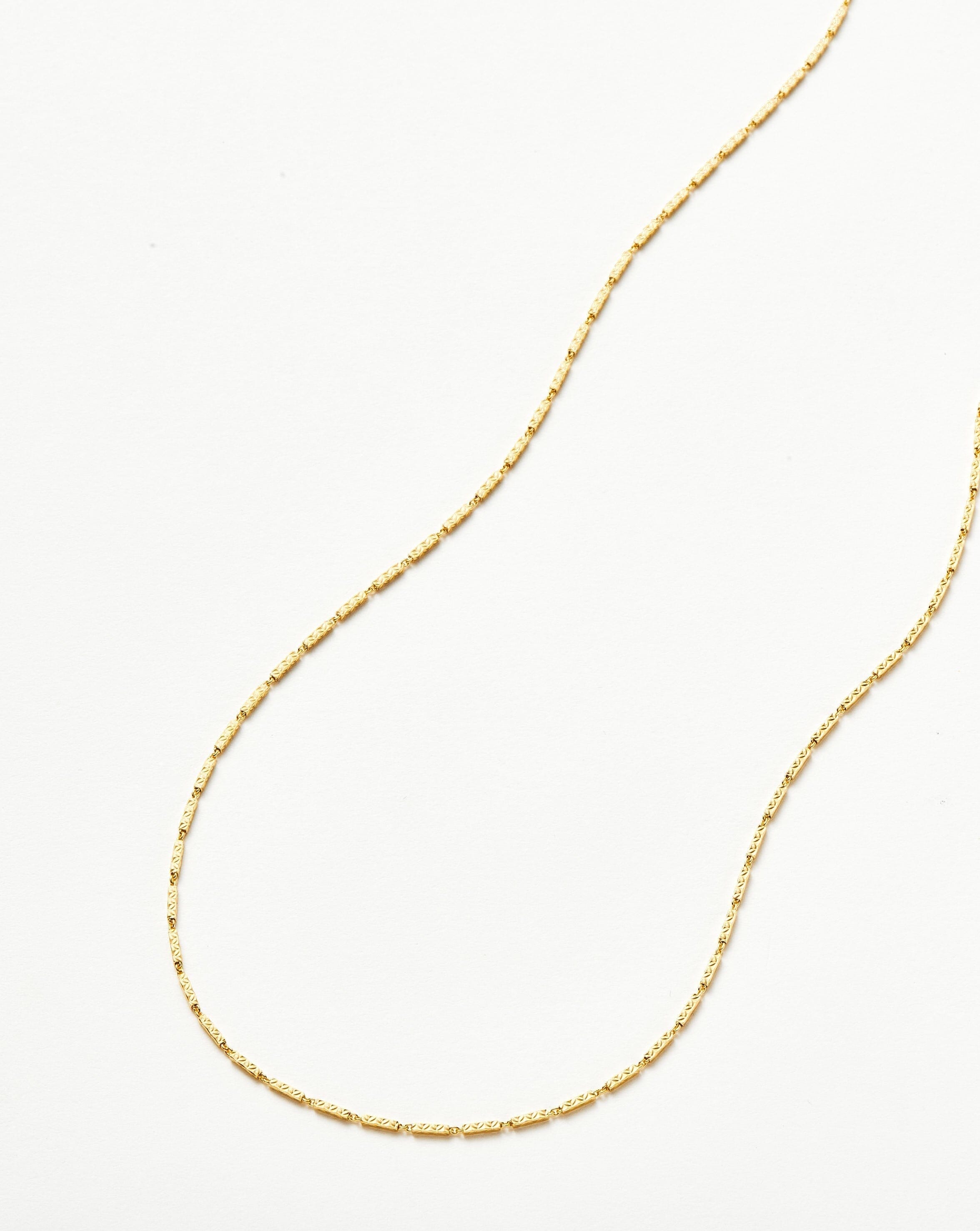 Savi Textured Link Chain Necklace Necklaces Missoma 