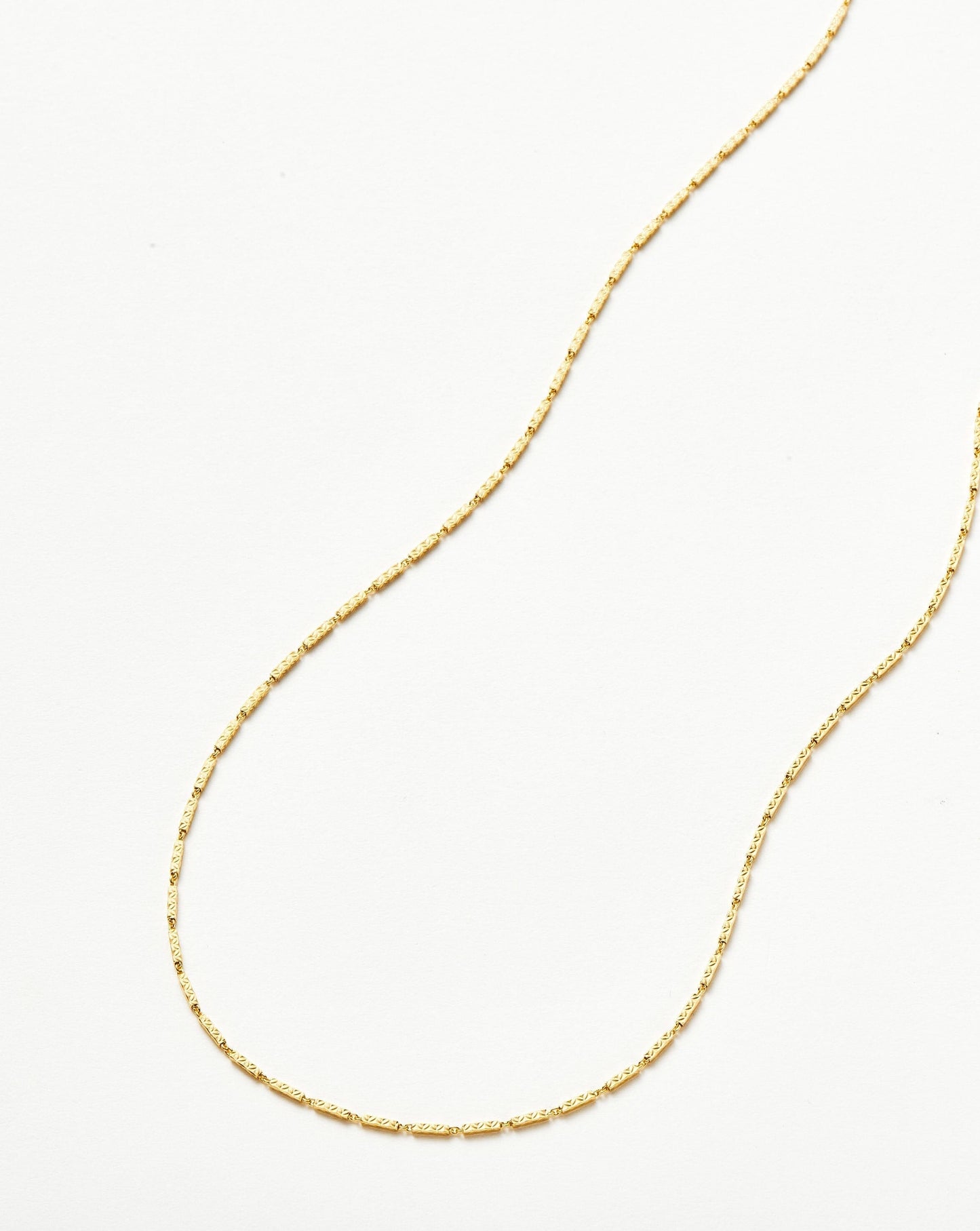 Savi Textured Link Chain Necklace Necklaces Missoma 