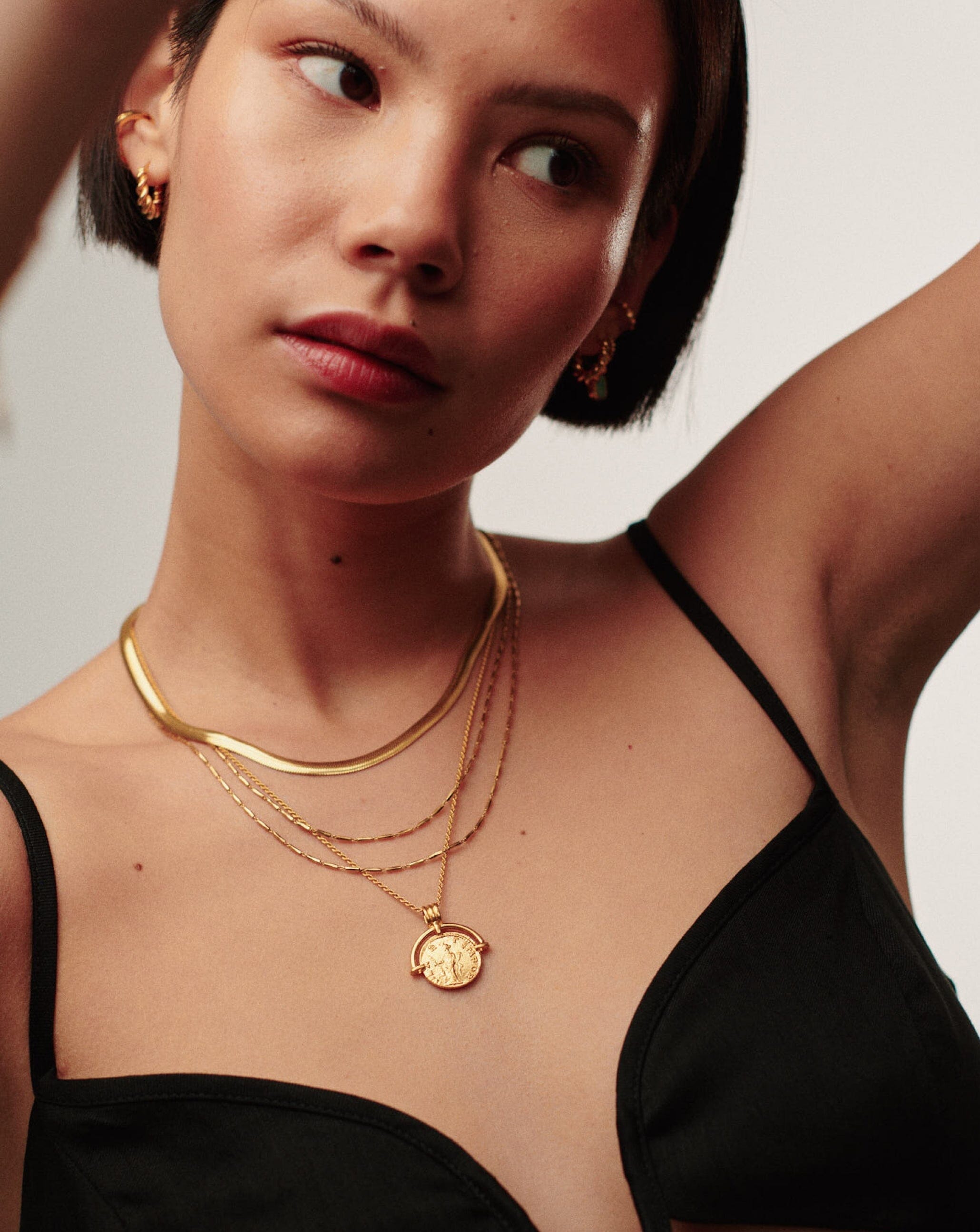 Savi Vintage Link Double Chain Necklace Missoma