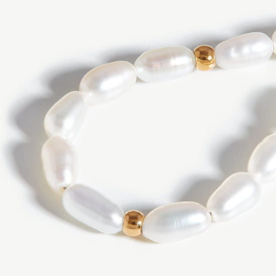 Seed Pearl Beaded Anklet Anklets Missoma 