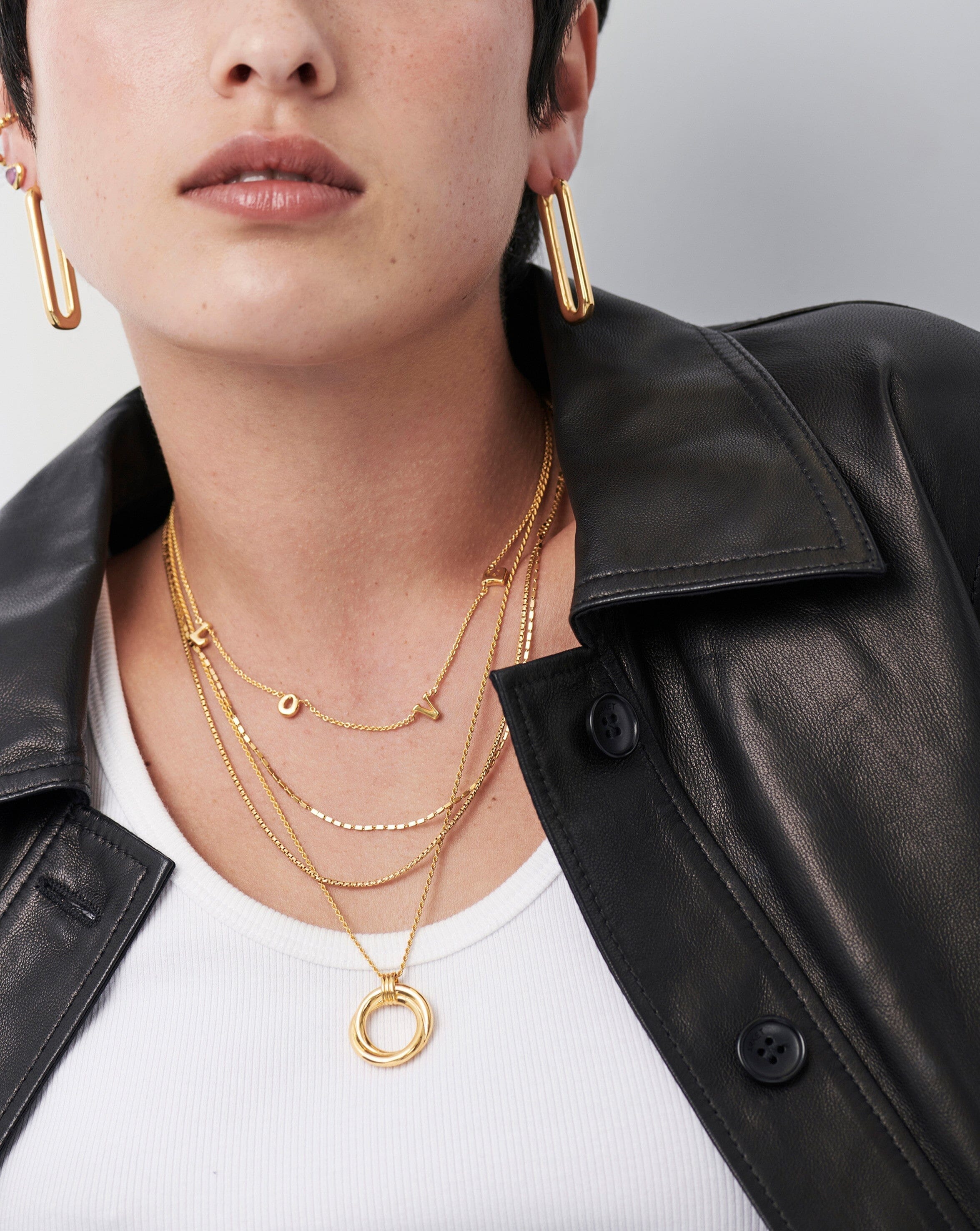Share The Love Charm Choker Necklaces Missoma 