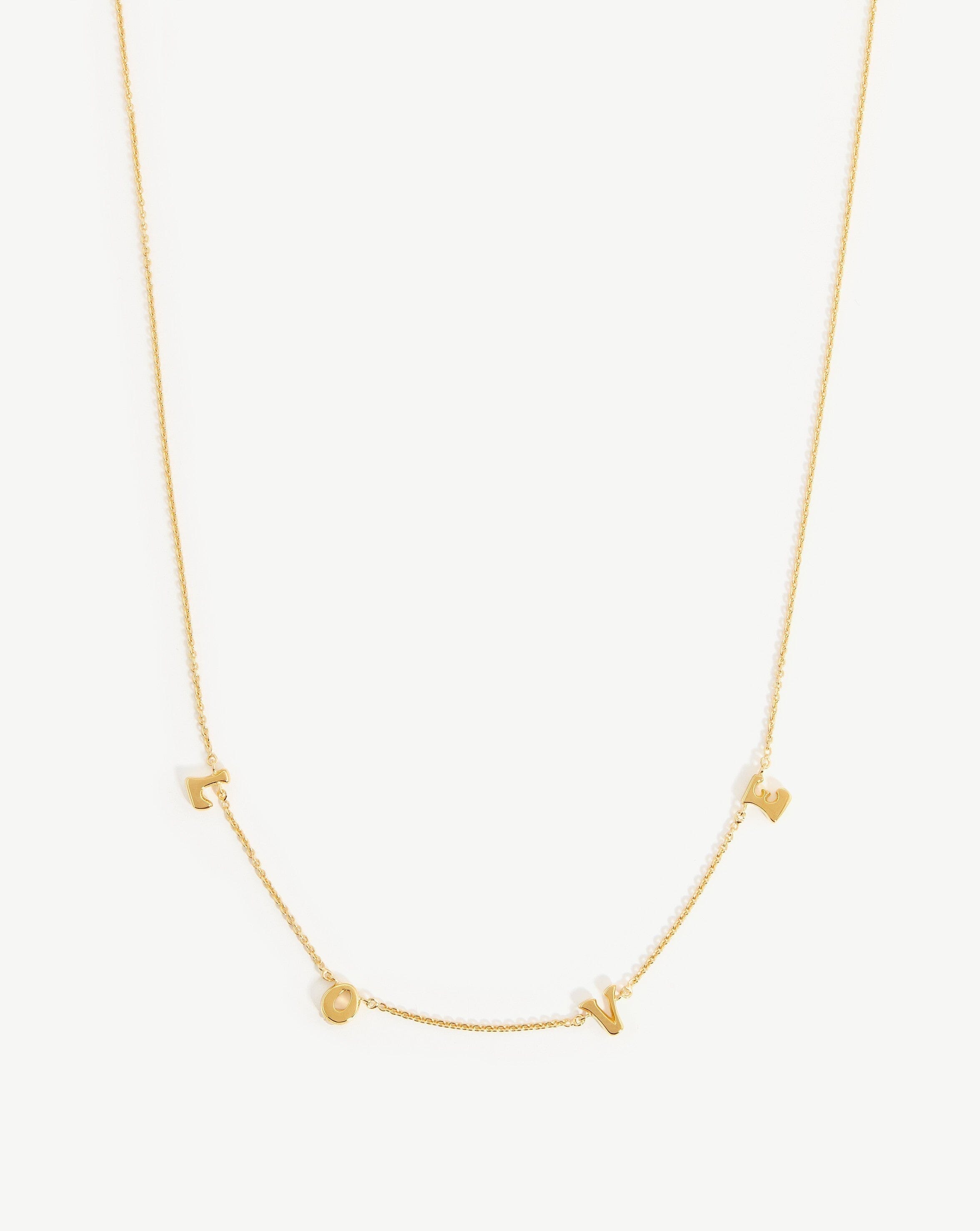Share The Love Charm Choker Necklaces Missoma 