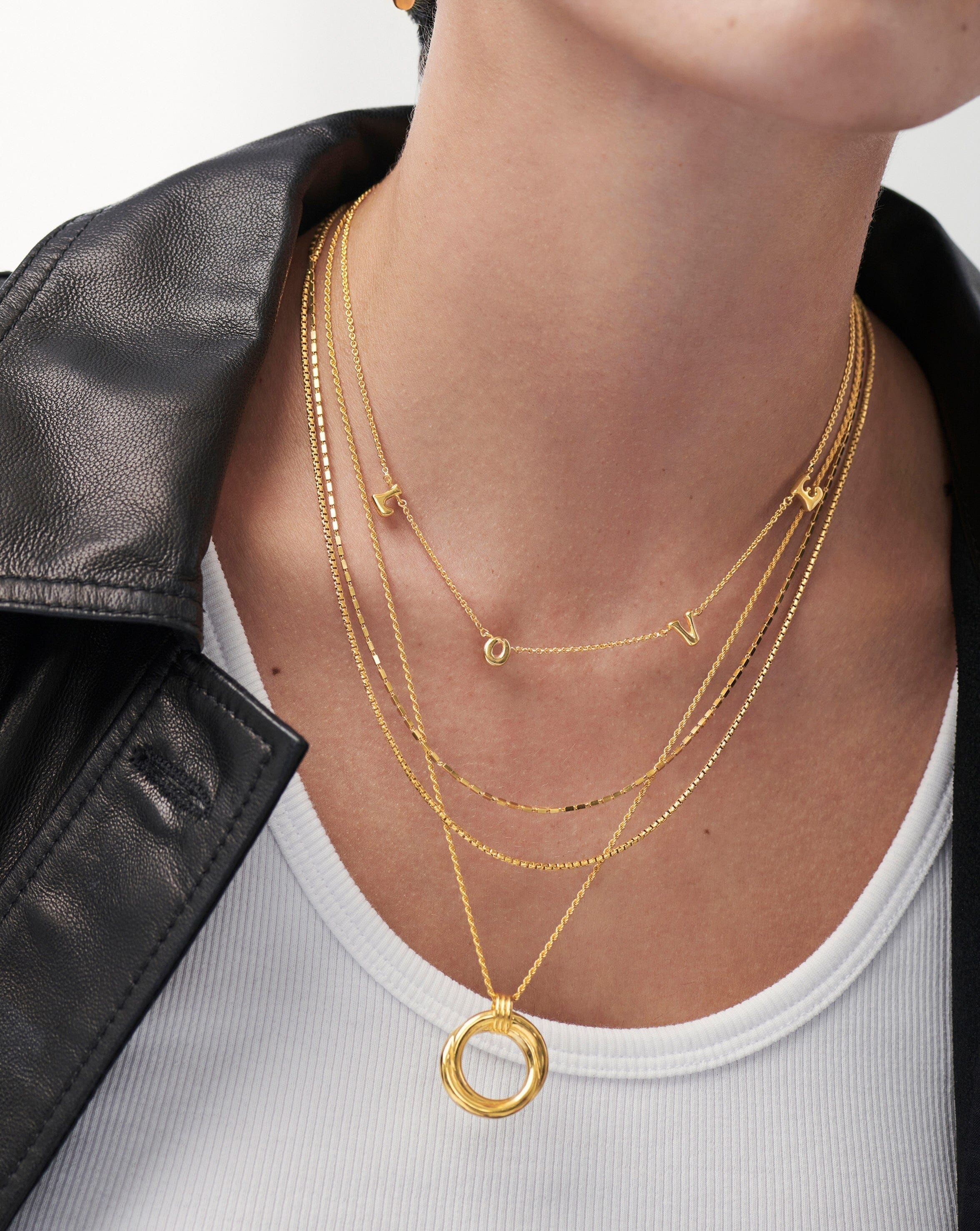 Share The Love Charm Choker Necklaces Missoma 
