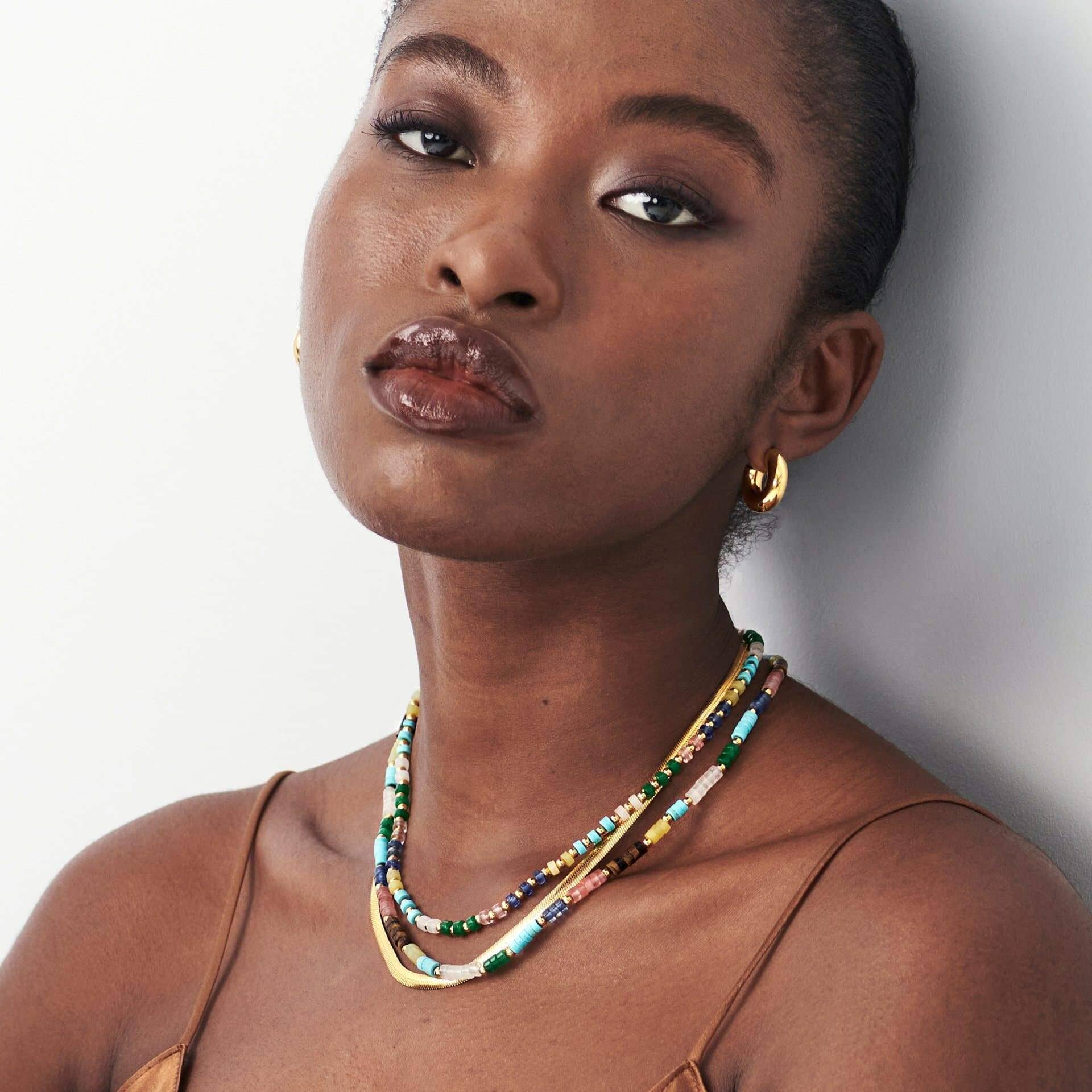 Short Beaded Necklace Necklaces Missoma 