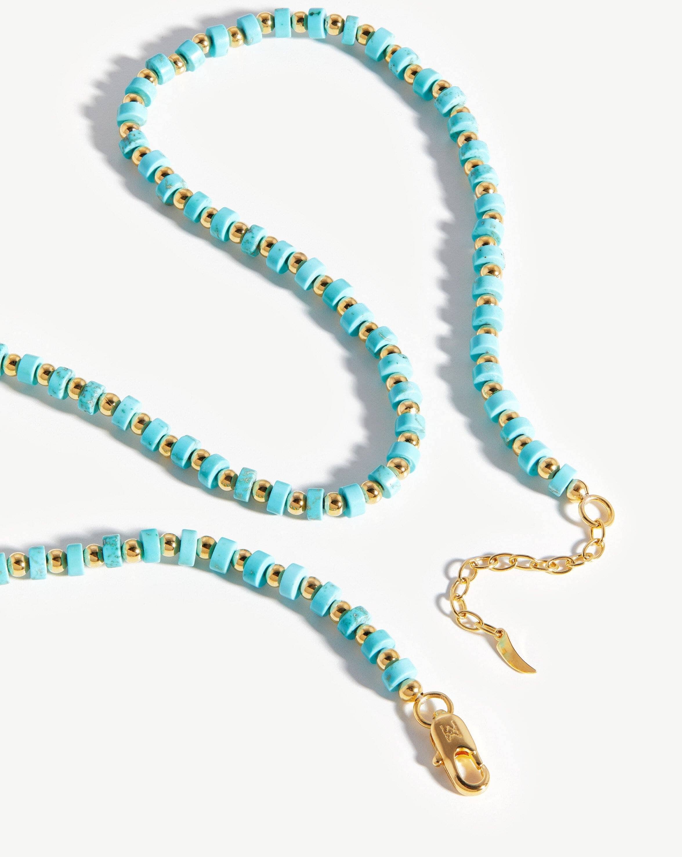 Lucy Williams Beaded Coin Necklace | 18ct Gold Plated Vermeil | Missoma