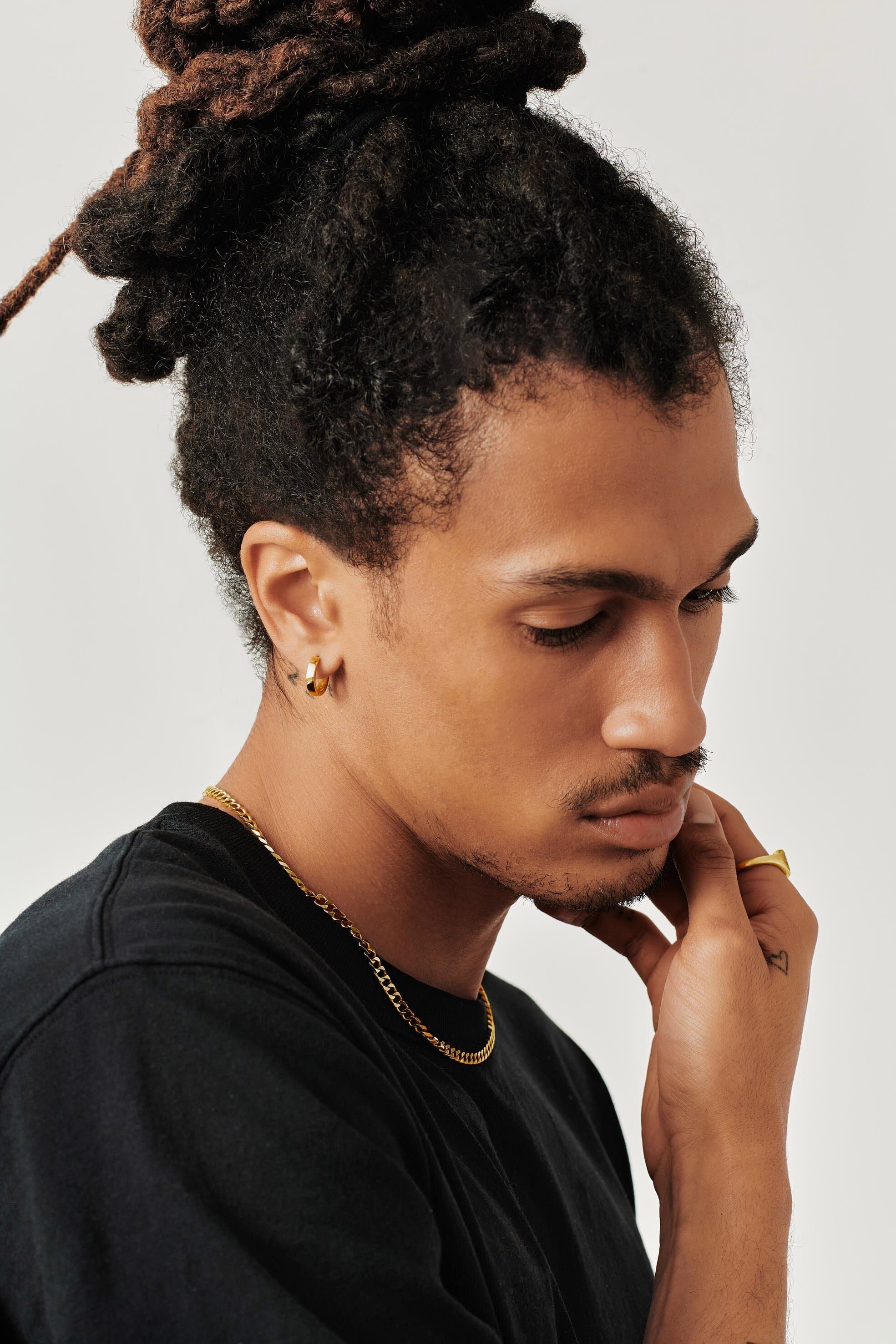 Single Mini Hoop Earring | 18ct Gold Plated Vermeil Earrings Missoma 