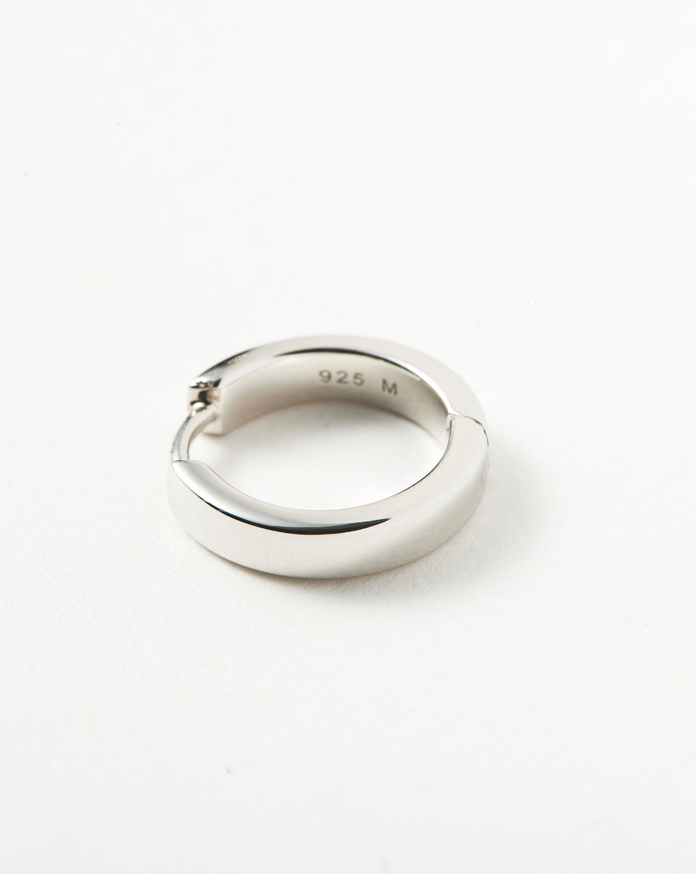Single Mini Hoop Earring | Sterling Silver Earrings Missoma 