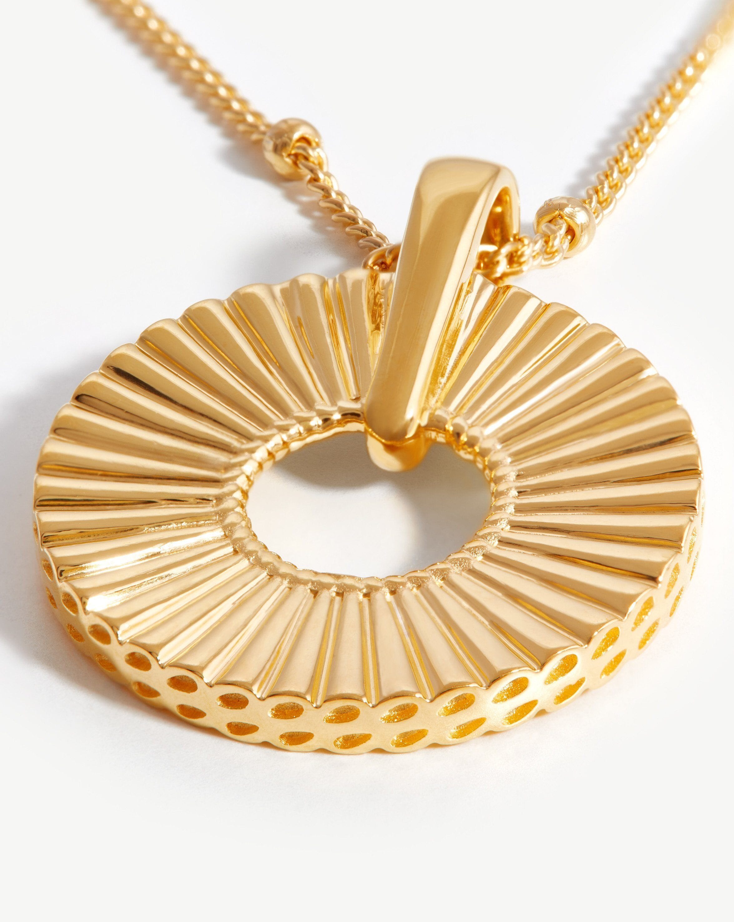 Small Frill Necklace | 18ct Gold Plated Vermeil Necklaces Missoma 