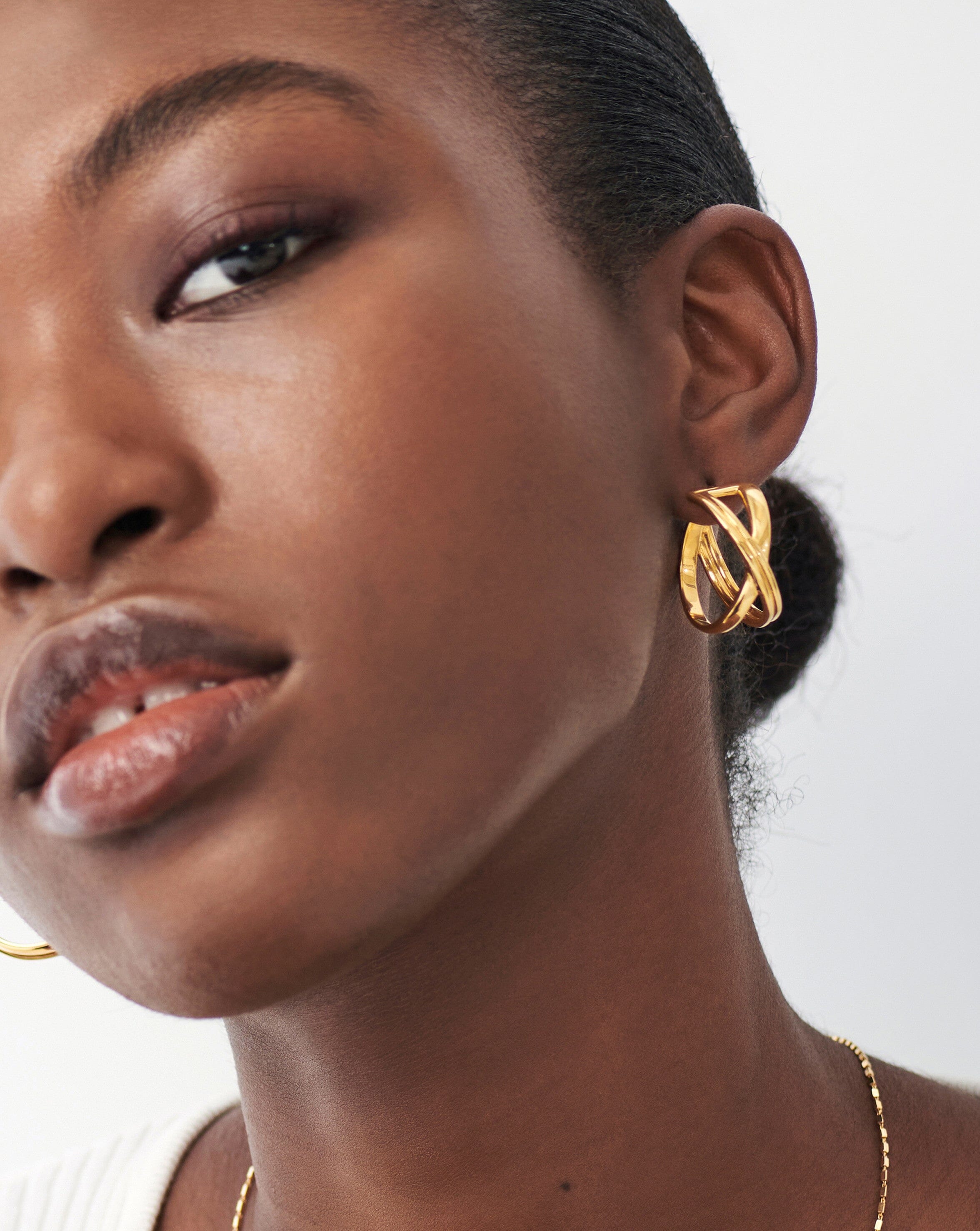Small Infini Hoop Earrings Missoma