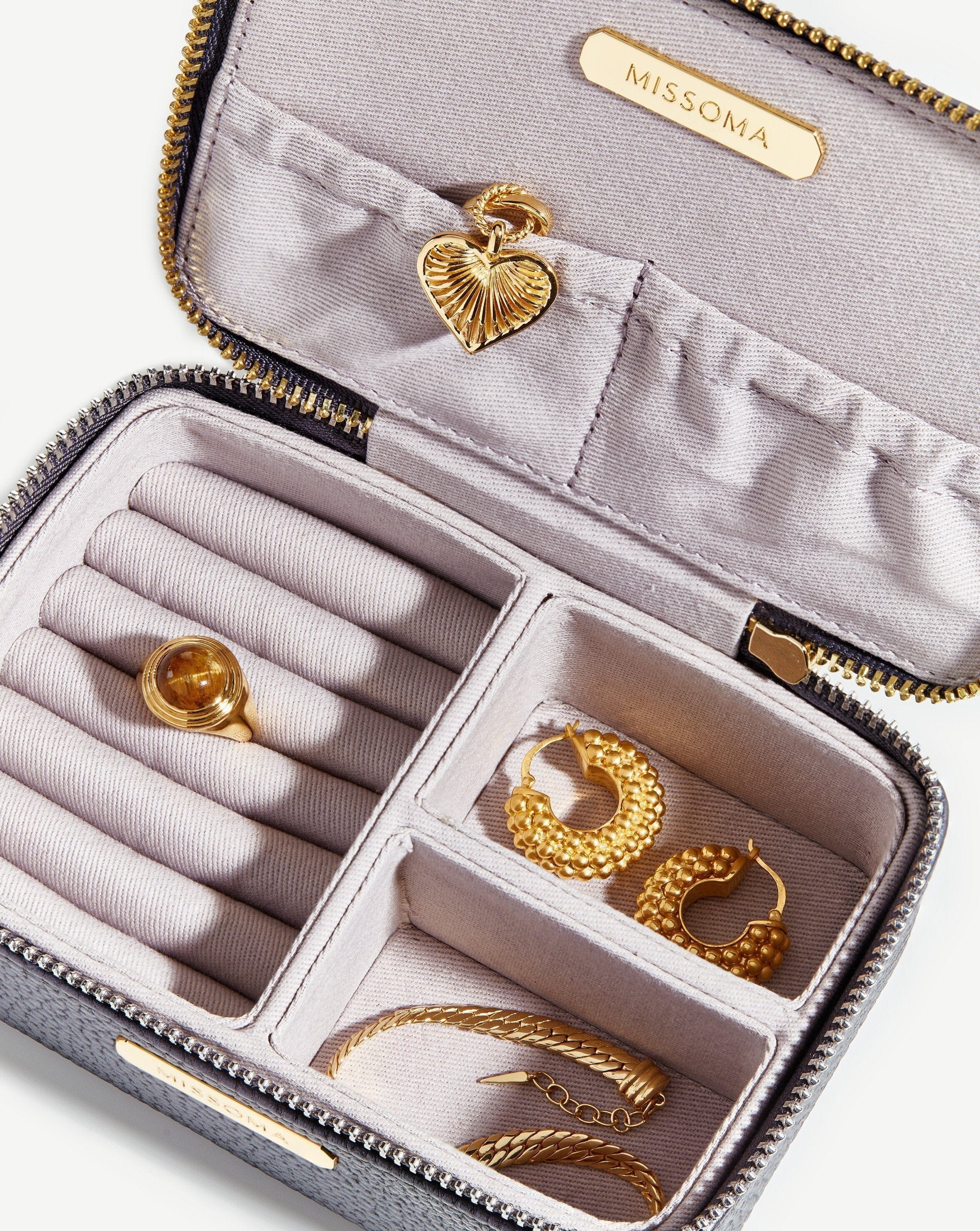 Small Jewellery Case | Anthracite Accessories Missoma 
