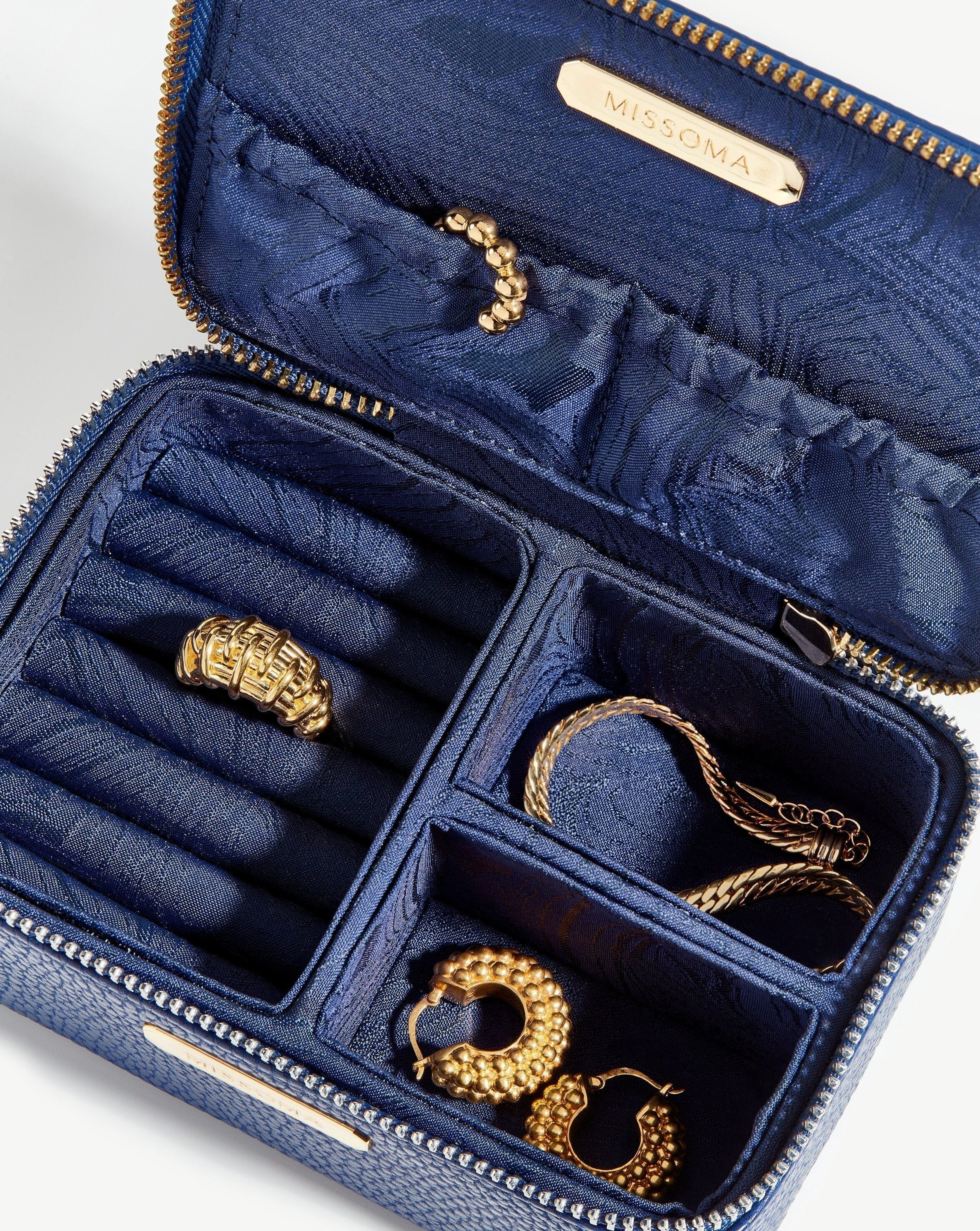Small Jewellery Case | Midnight Blue Accessories Missoma 