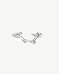 Small Solitaire Diamond Stud Earrings Earrings Missoma 