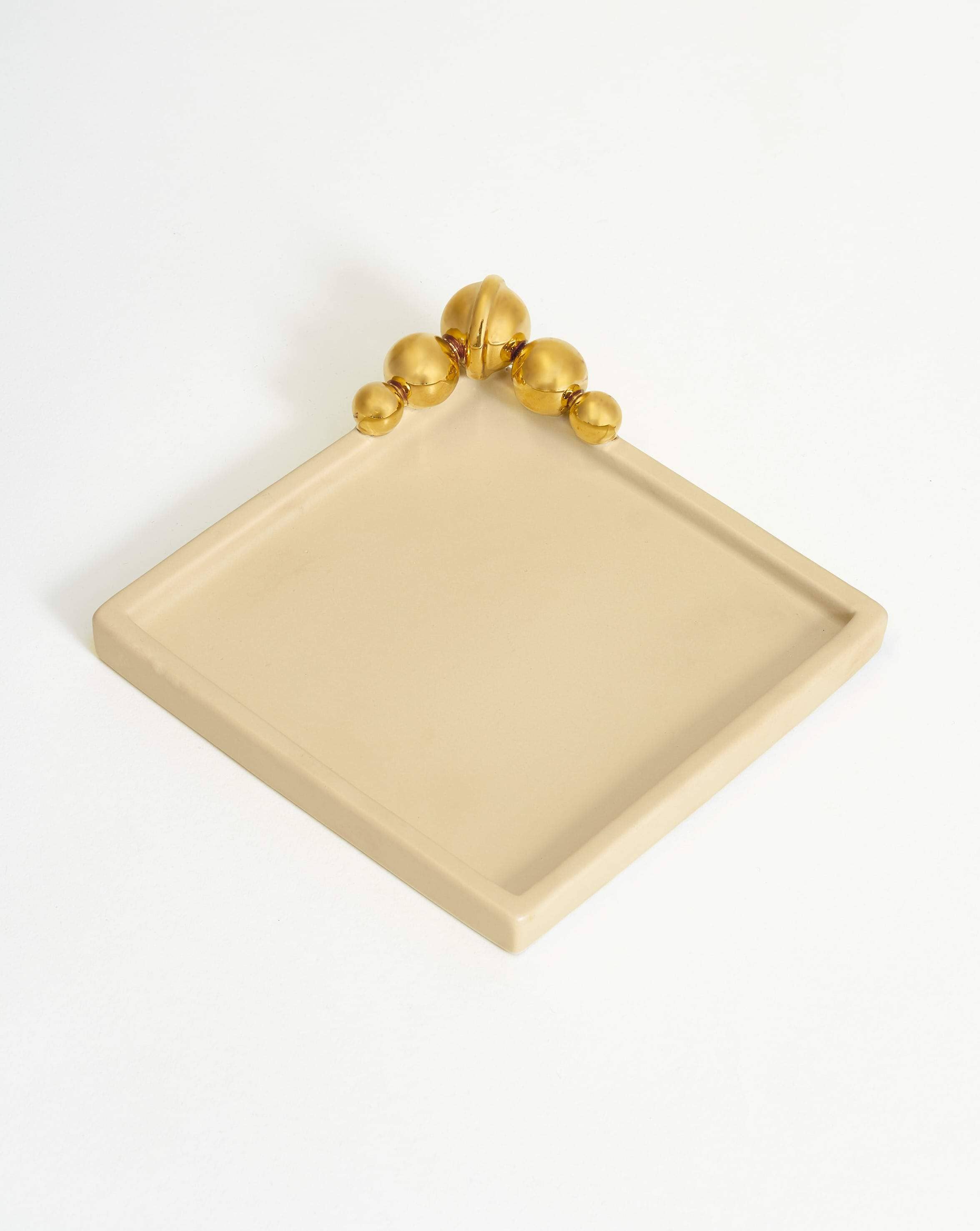 Spheres of Influence Ceramic Trinket Tray | Ceramic/Beige Homeware Missoma 