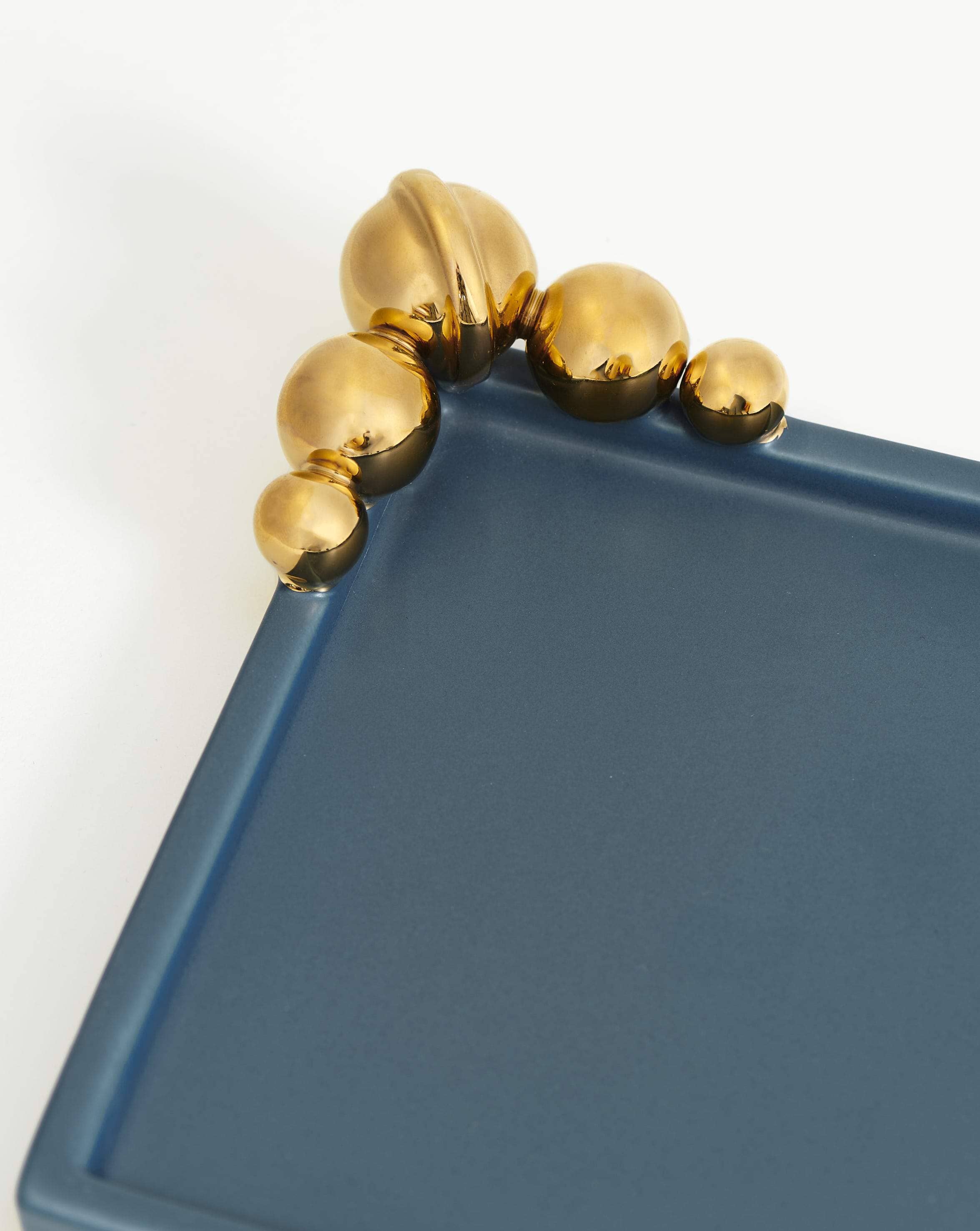 Spheres of Influence Ceramic Trinket Tray | Ceramic/Blue Homeware Missoma 