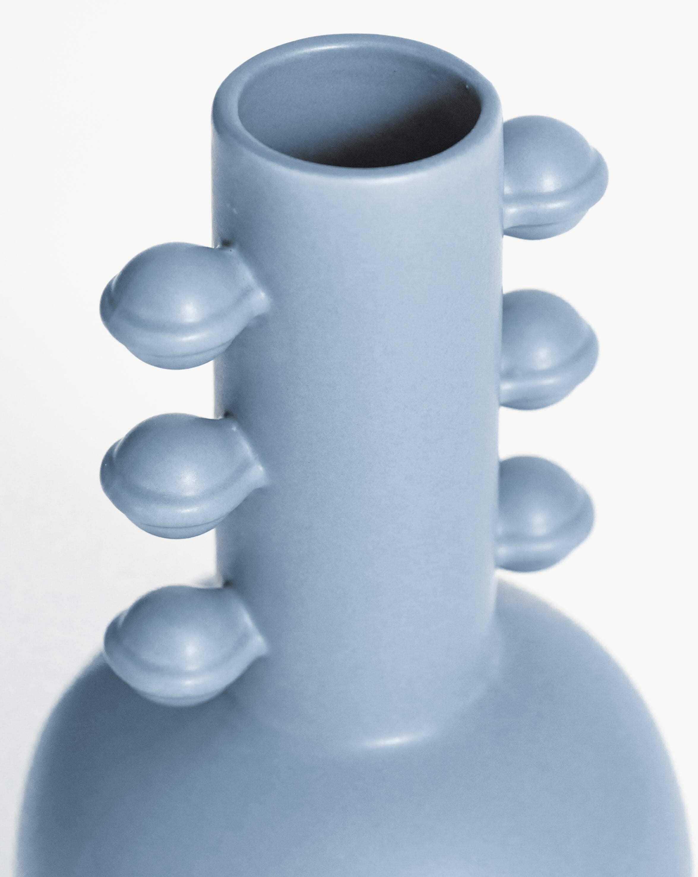 Spheres of Influence Ceramic Vase | Ceramic/Soft Blue Homeware Missoma 