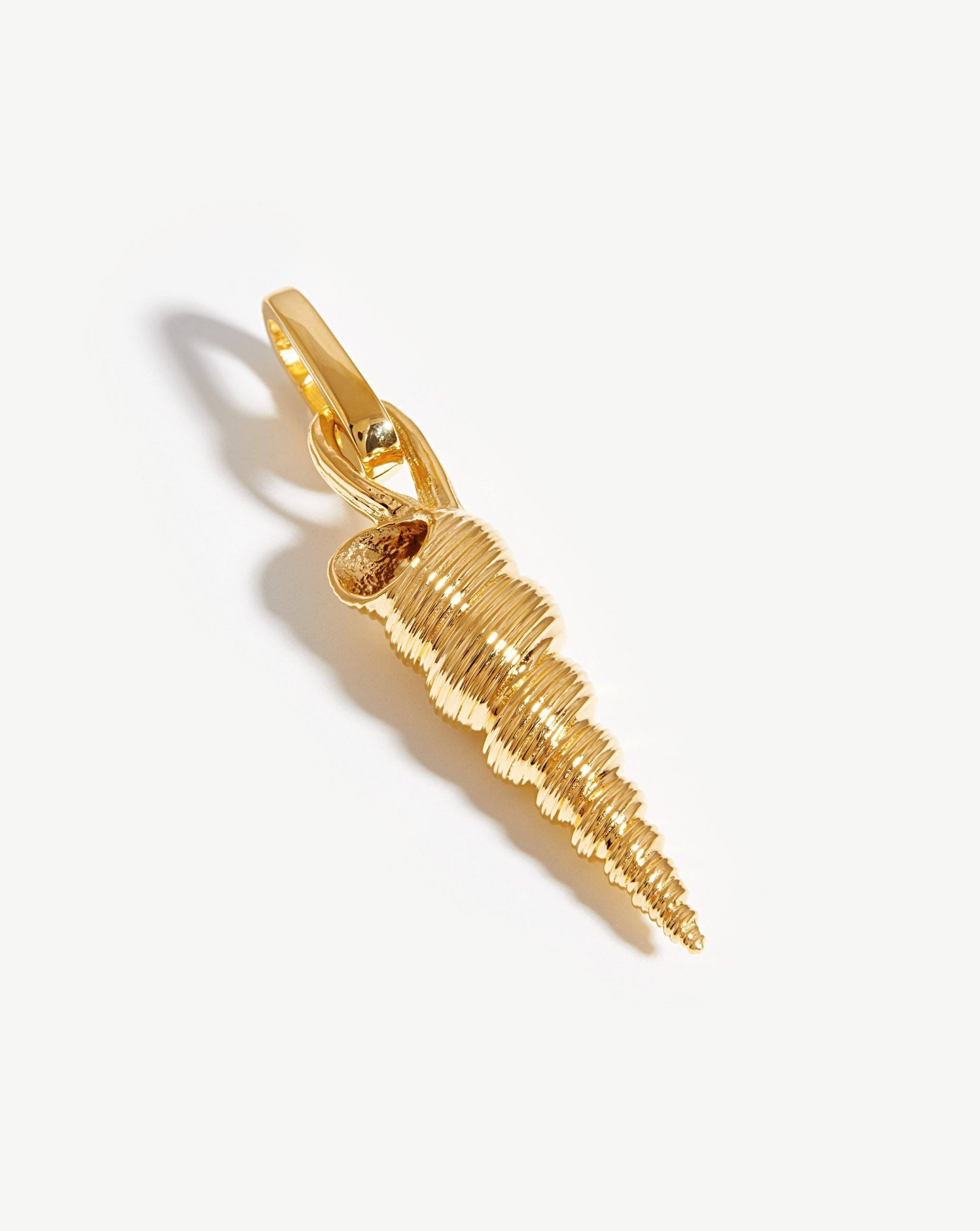 Spiral Shell Clip-On Pendant Charms & Pendants Missoma 