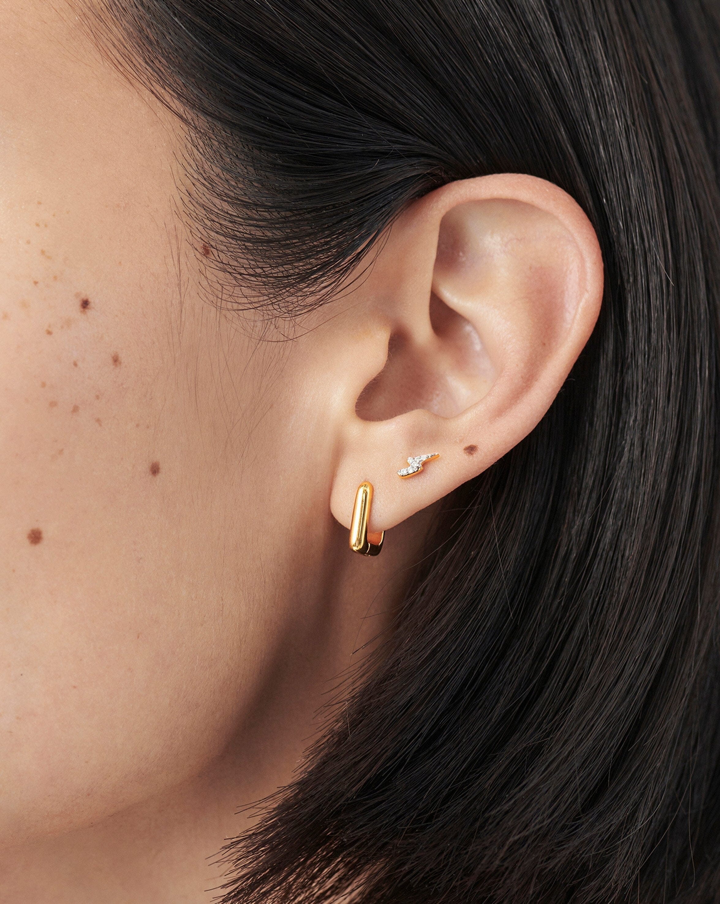 Star Struck Pave Stud Pair Earrings Missoma 
