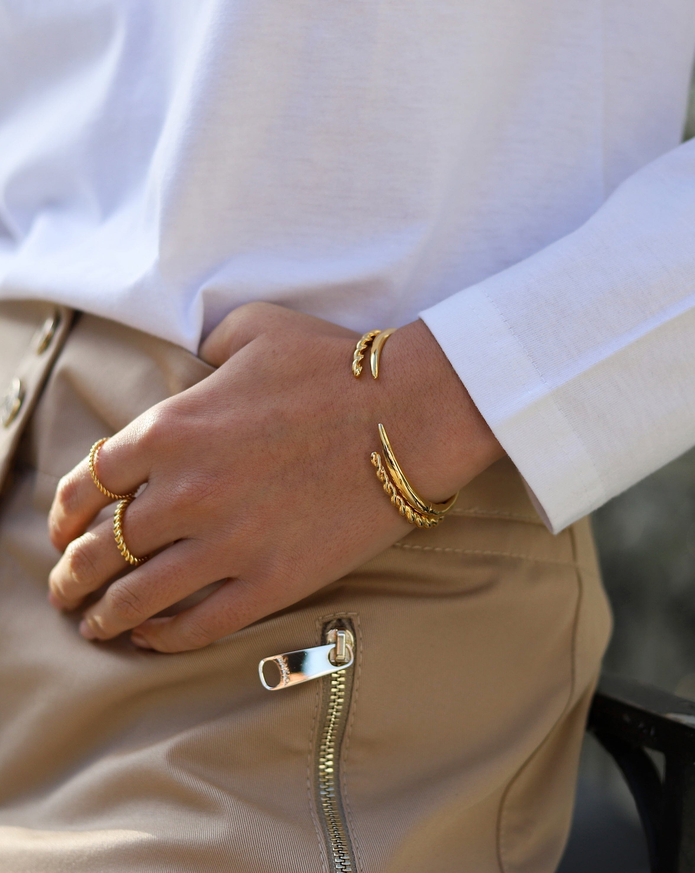 Tidal Cuff Bracelet Bracelets Missoma 
