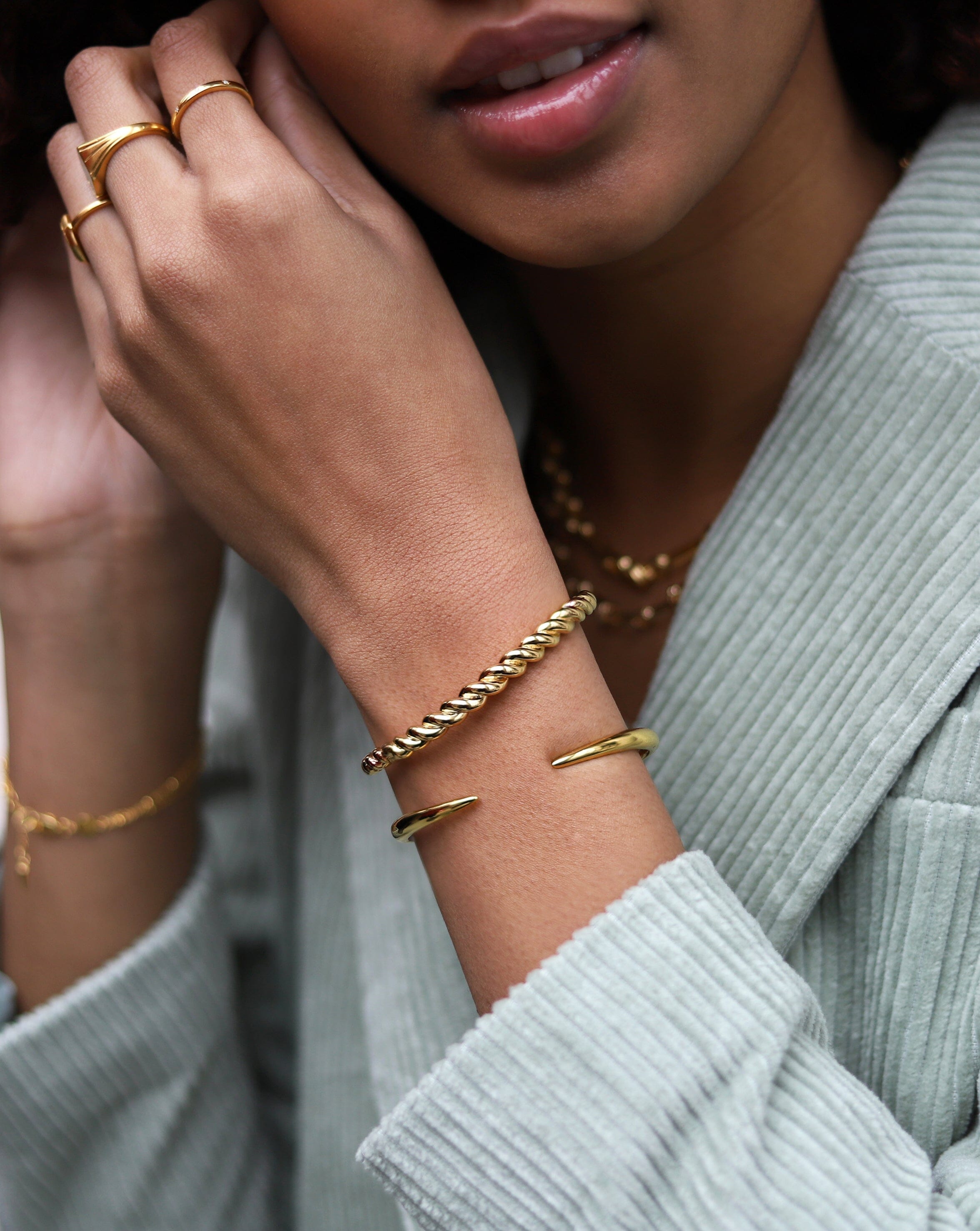 Tidal Cuff Bracelet Bracelets Missoma 
