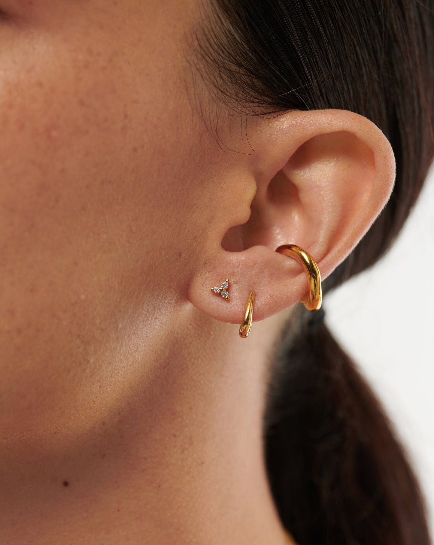 Trinal Stud Earrings Earrings Missoma 