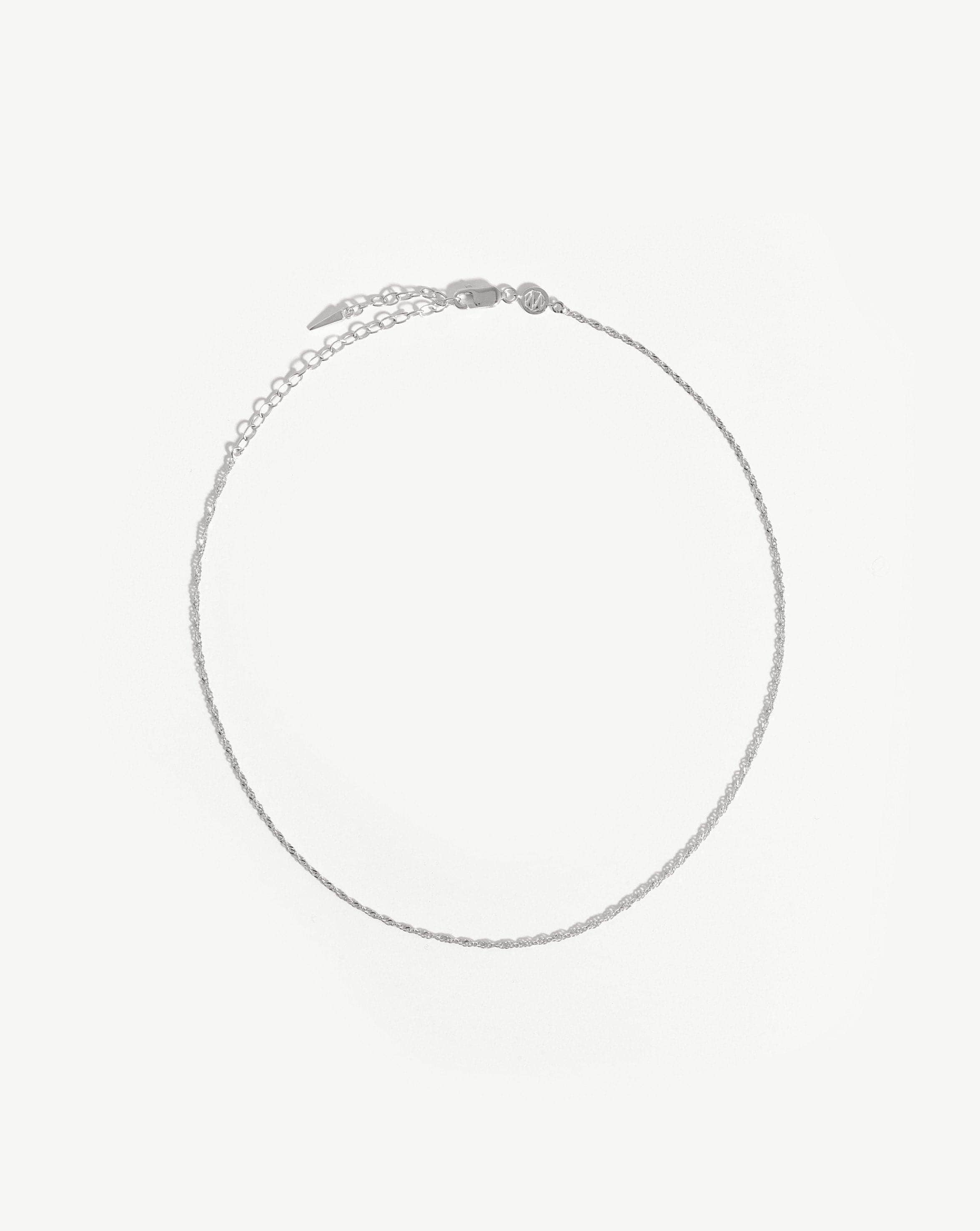 Twisted Chain Choker Necklaces Missoma 