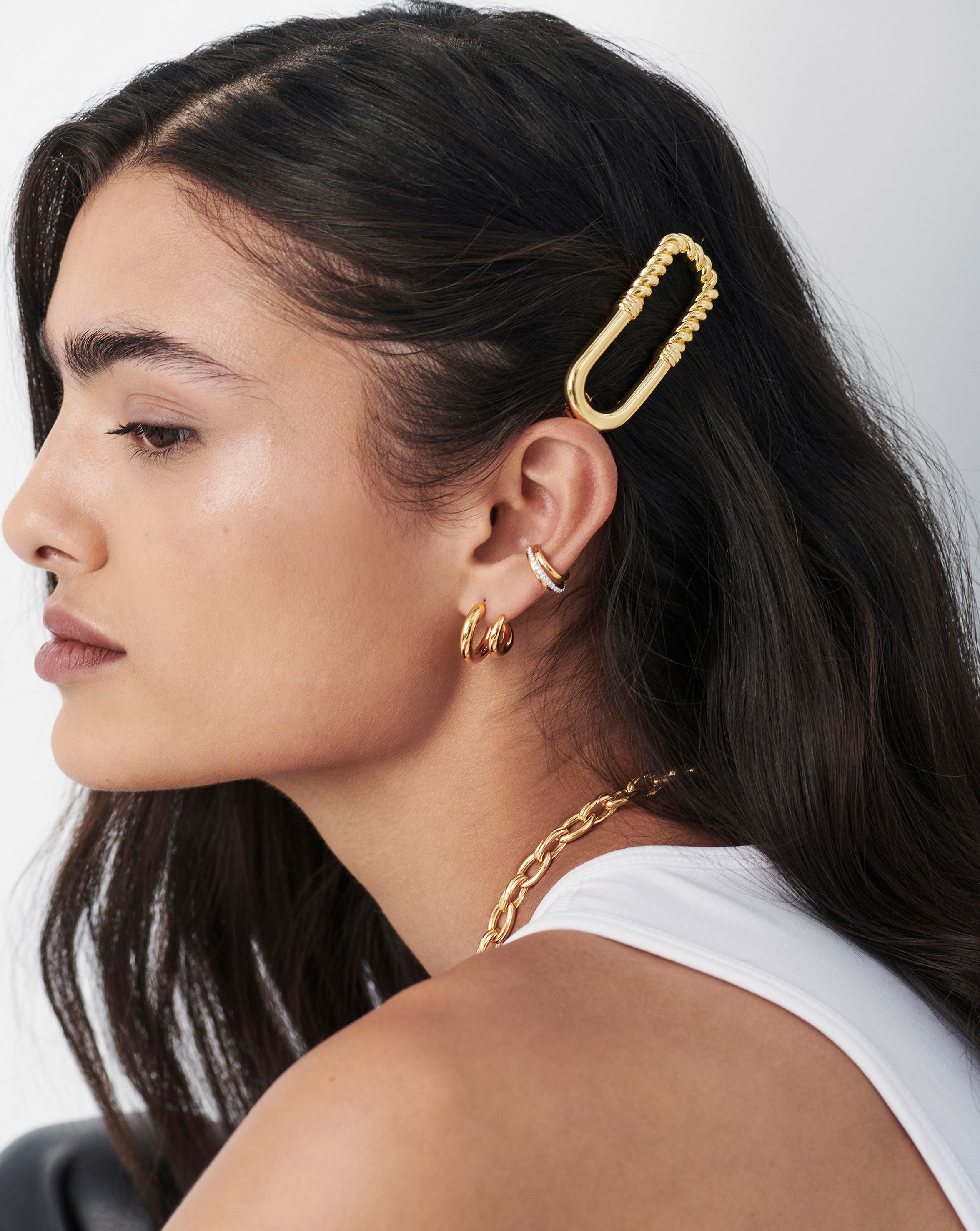 Twisted Rope Hair Clip Accessories Missoma 