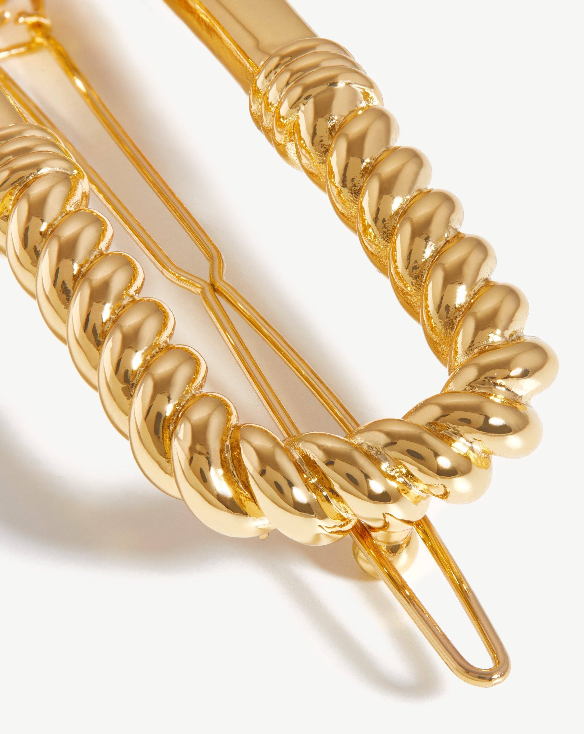 Twisted Rope Hair Clip Accessories Missoma 