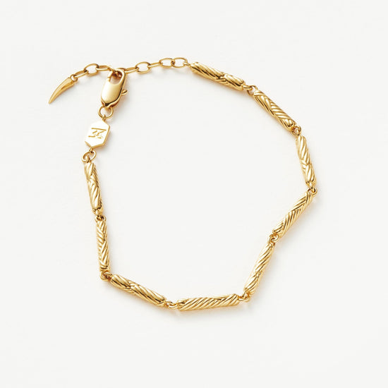 Wavy Ridge Chain Bracelet Bracelets Missoma 