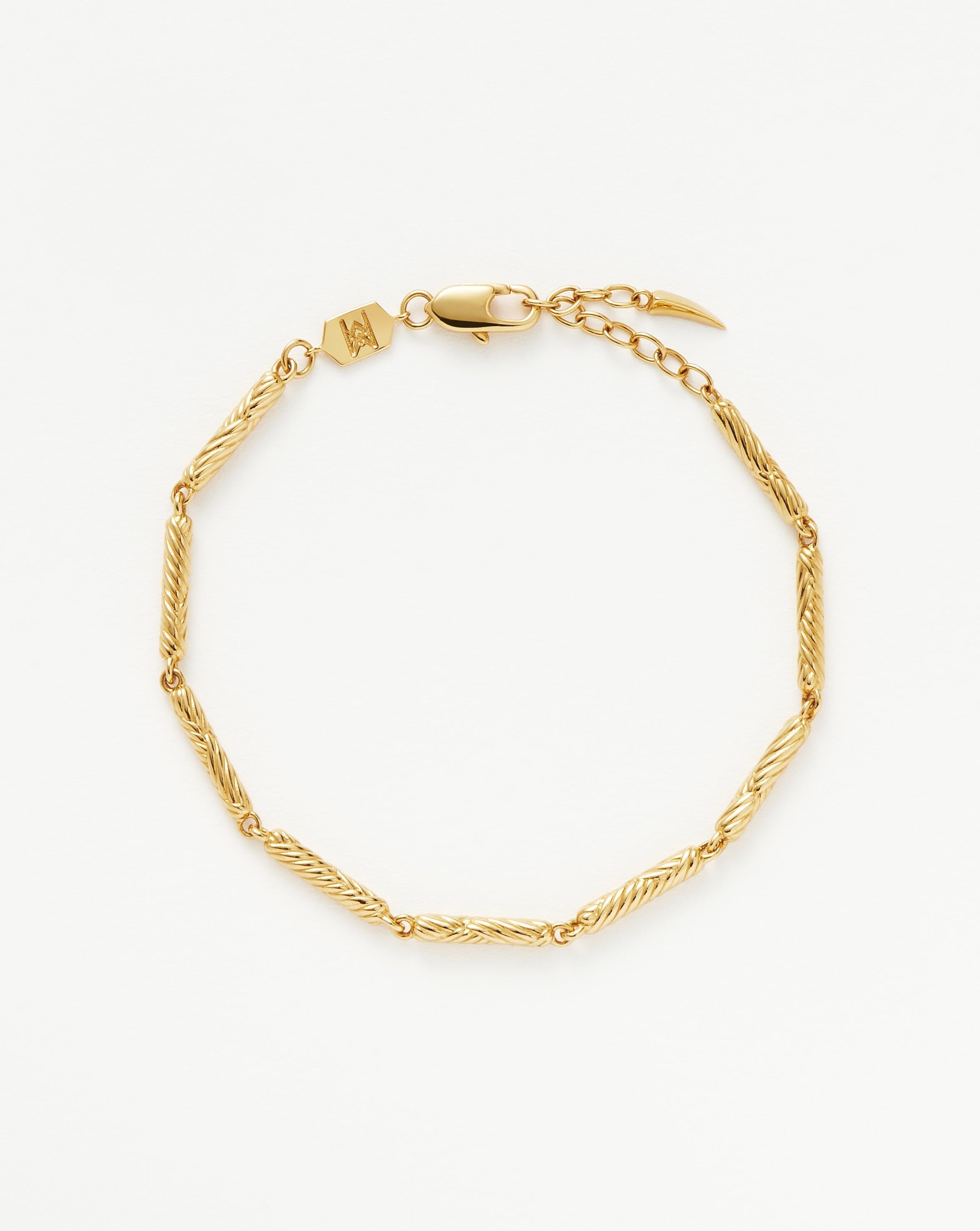 Wavy Ridge Chain Bracelet Bracelets Missoma 