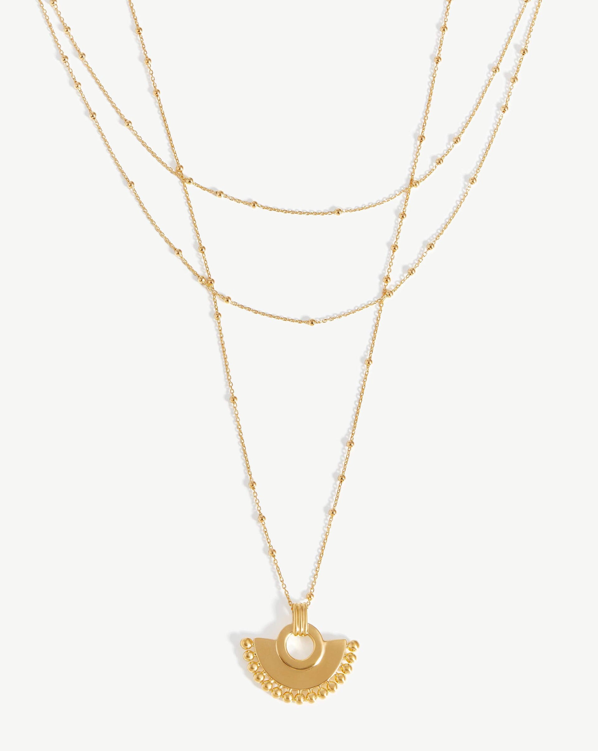 Fan Favourite Necklace Set 18ct Vermeil