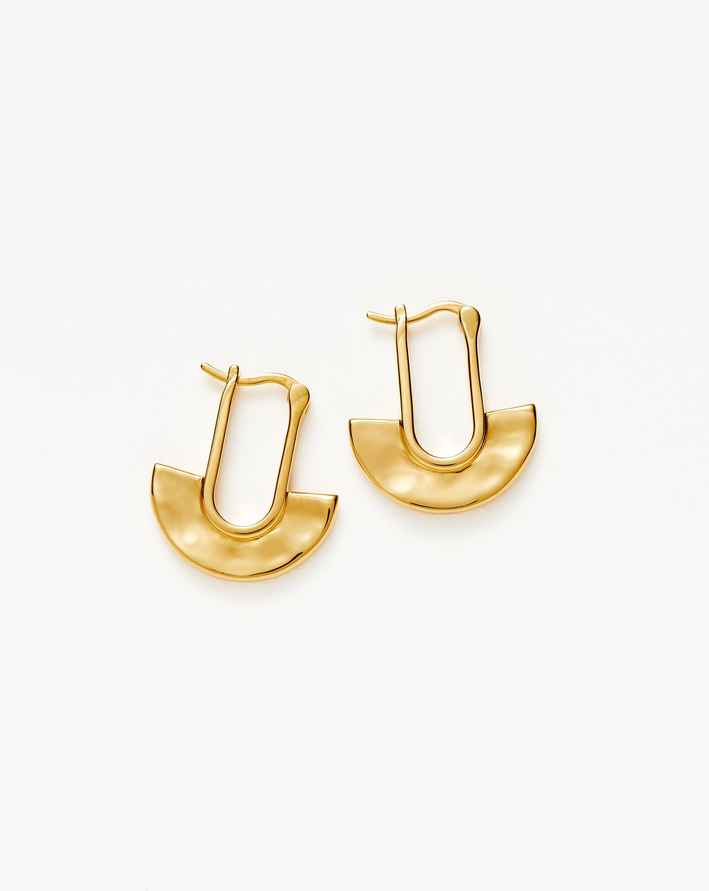 Zenyu Fan Small Hoop Earrings Earrings Missoma 
