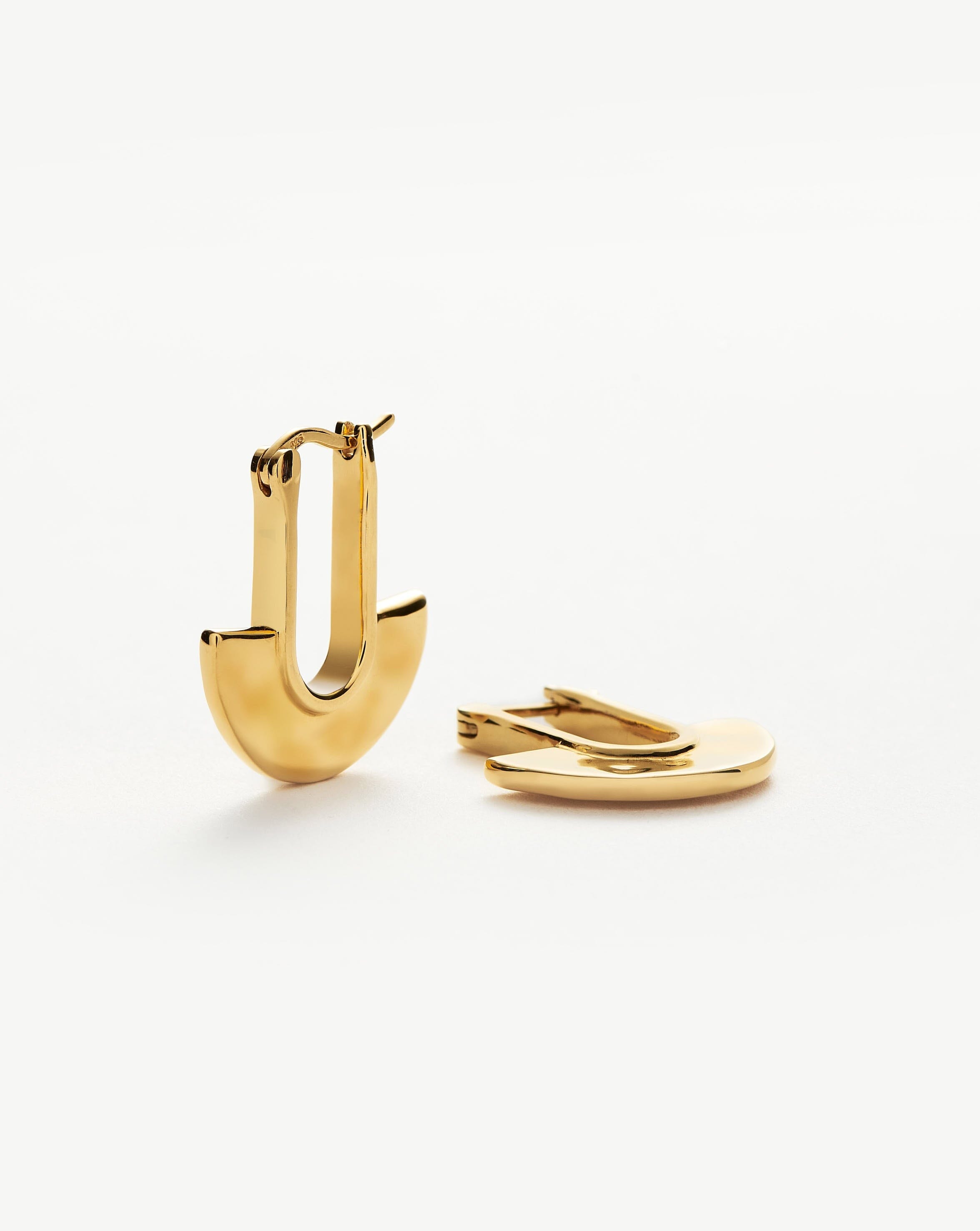 Zenyu Fan Small Hoop Earrings Earrings Missoma 