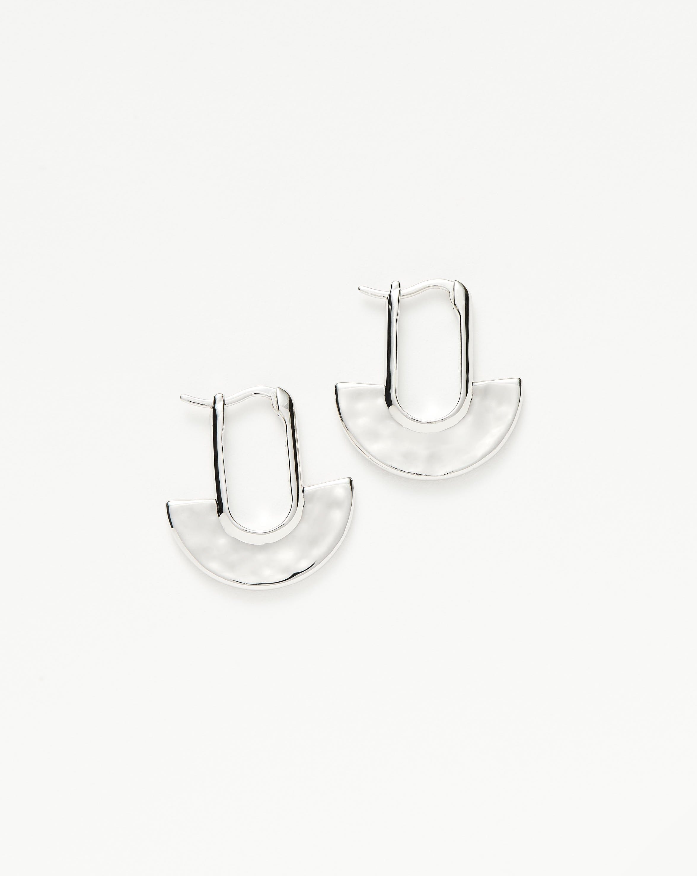 Zenyu Fan Small Hoop Earrings Earrings Missoma 